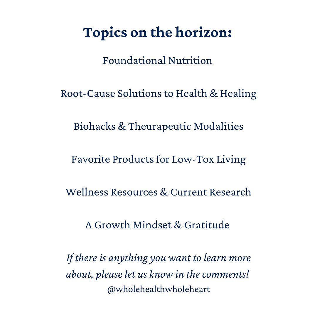 Happy Friday! Exciting topics on the horizon ✨
If there is anything you want to learn more about, please let us know in the comments!