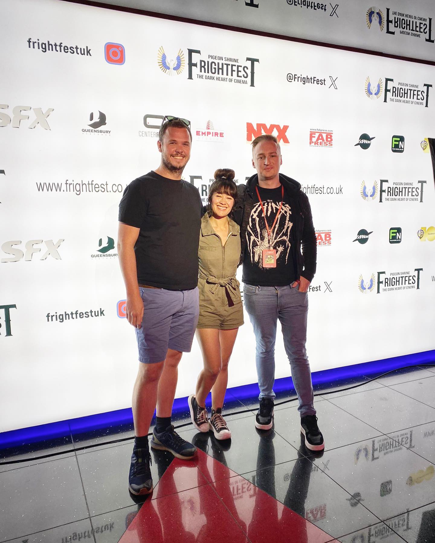 Reminiscing on the fun had a few weeks back at @frightfestuk at @cineworldlsq, when @davidyorkefilms, @iam_rachellin and I went to see our film, Foresight, on at Leicester Square IMAX. Scoring this horror film was a huge amount of fun, and I couldn’t have asked for a better team! ❤️
-
-
#leicestersquare #leicestersquareimax #london #composer #composerlife #frightfest #cineworld #filmcomposer #film #filmfestival #foresight #davidyorke #davidyorkefilms #director #musician #cinema #filmcomposer #mediacomposer #media #imax #imaxlondon #imaxleicestersquare #foresight #andrewreynoldsmusic