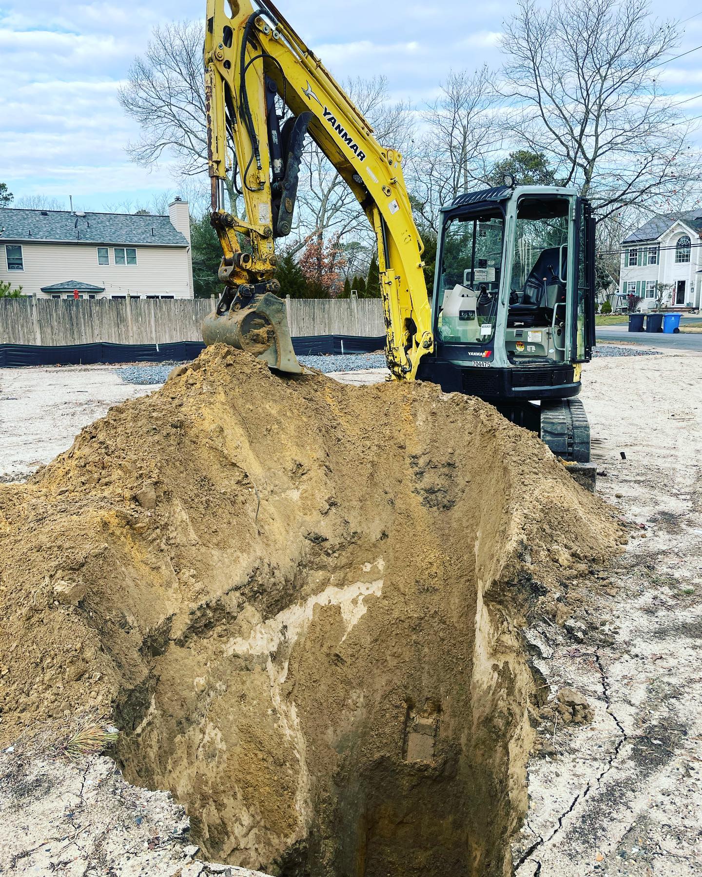 For any excavation / demo / site work services call 609-709-6748 owner operated quick turn around #LandOverSea