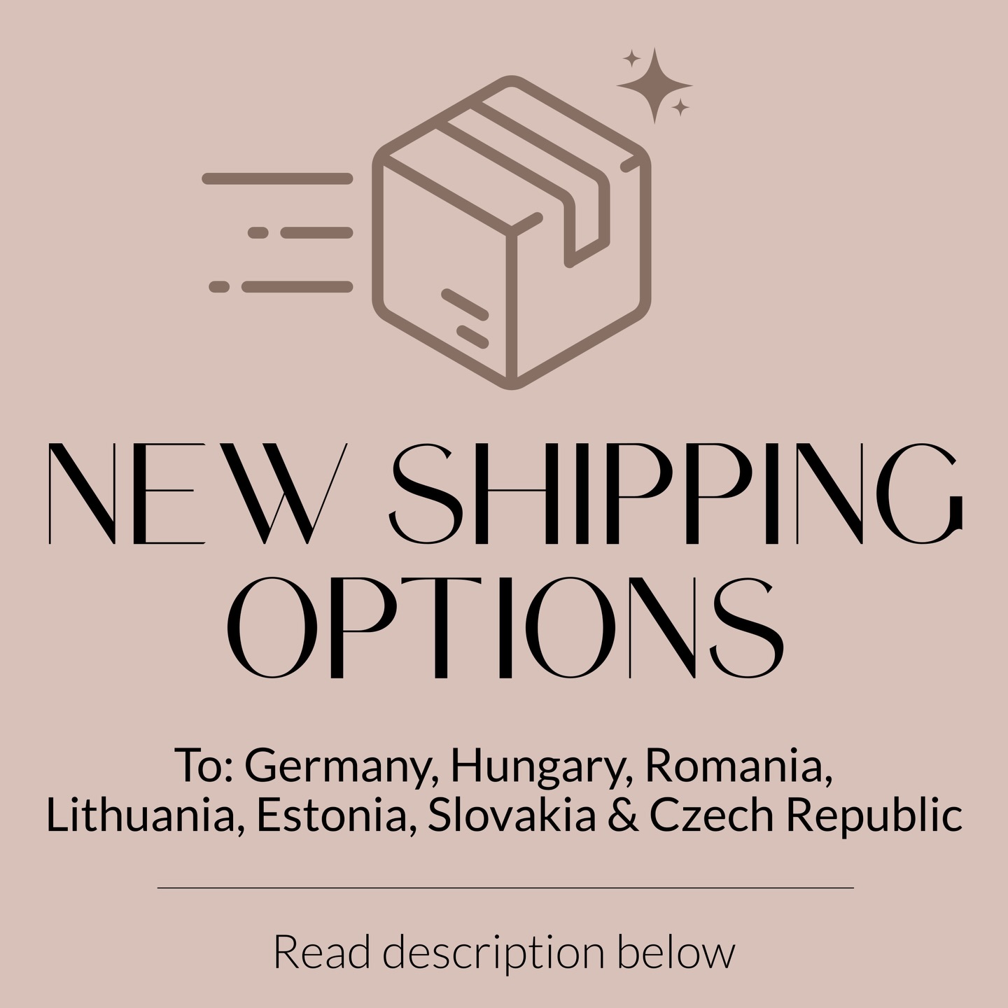 We’ve got important news for our customers in Germany, Romania, Czech Republic, Slovakia, Hungary, Lithuania and Estonia! 🚚✨
Starting today, cheaper DHL shipping is available to all of the countries listed above! 🙌
We’re constantly developing our store and always looking for the best offers and shipping solutions to make your shopping experience even better.
We’d also like to remind you that all orders placed within the EU 🇪🇺 through our European store are shipped from Poland 🇵🇱
That means no additional customs fees or extra charges on delivery — what you see at checkout is exactly what you pay.
Thank you for shopping with us and growing with us!
#thepastelroses