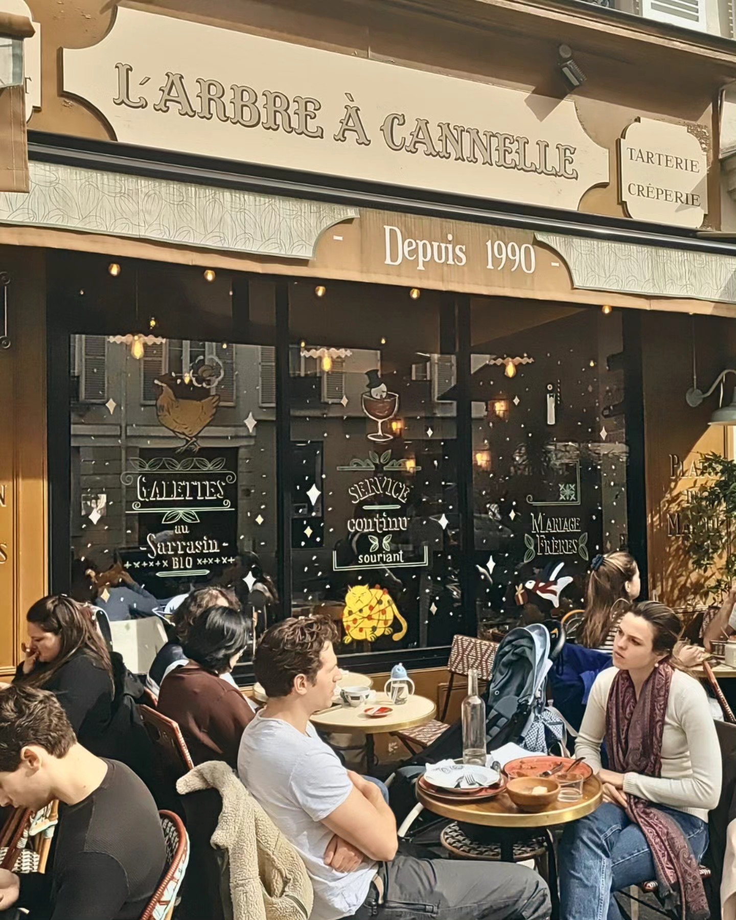 📍L’Arbre à Cannelle is a sweet escape into the world of galettes and crêpes, crafted with organic buckwheat and served with a smile since 1990 :)
The terrace buzzes with local conversations, warm plates, and the scent of cinnamon in the air. Whether you're stopping by for a lazy lunch or a sweet crêpe moment, this charming tarterie-crêperie is a must-visit for those who love tradition served with a modern twist.
PS: Don’t skip the galette au sarrasin bio: pure joy on a plate!
#ParisFoodHistory #LatinQuarterEats #ParisCulinaryHeritage #ExoticParis #5thArrondissement #ParisEats
#GourmanderieParis #5èmeArrondissement #CreperieVibes #ParisTerraceLife #LArbreACannelle #FoodieInParis #GaletteTime
#EspritPassager #5eArrondissement #ExploreParis
#ParisianCharm #ExploreEmbraceEvolve
#Latinquarter #ParisianLife #TravelParis #ExploreParis
#ParisLife #EspritPassager
#5tharrondismentparis
#parisjetaime #tourguideparis #yourguidetoparis
#espritpassager #espritpassagerparis #yourunconventionalguidetoparis #Paris