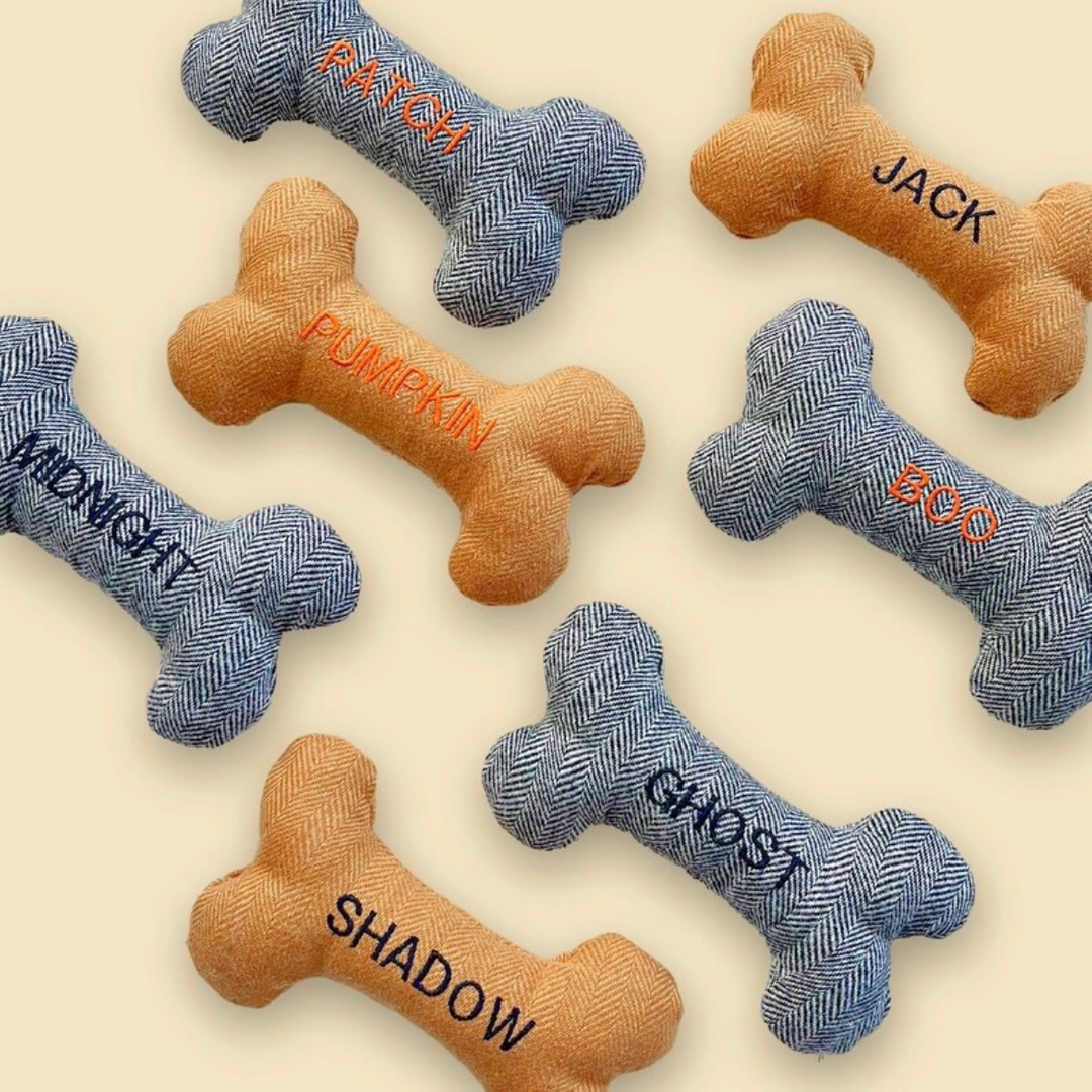 *NEW for Halloween* personalize a pup toy with a spooky color combo!! 🎃