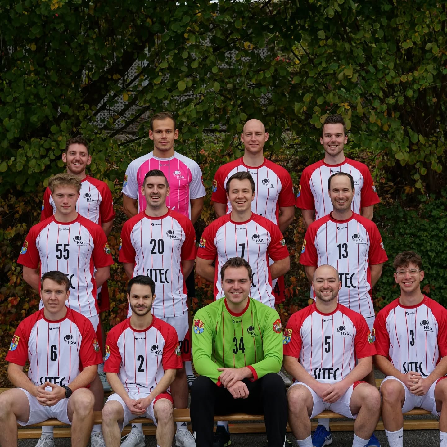 Mannschaftsvorstelllung 2 Männer Mannschaft der HSG Bensheim/Auerbach