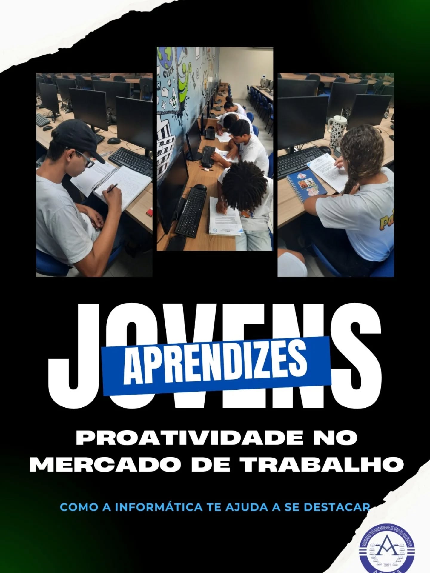 💻✨ *Proatividade no mercado de trabalho: como a informática te ajuda a se destacar.*
Na aula de Informática com o professor Bruno, os alunos aprenderam sobre proatividade e a importância da informática.
Durante a aula, participaram de dinâmicas e reescreveram um texto, avaliando os pontos que precisam aprimorar para o desenvolvimento pessoal, acadêmico e no ambiente empresarial.
🚀📈 Investir nesse aprendizado é essencial para a evolução profissional — e hoje eles deram mais um passo rumo ao futuro.