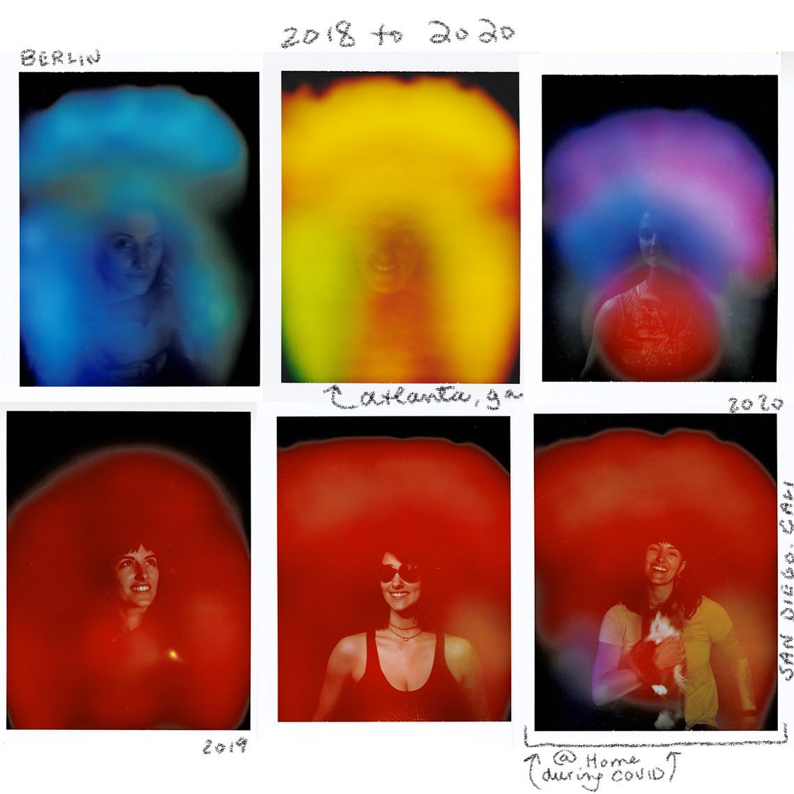 One of my artistic hobbies is having my aura photographed. It started in 2014 when my partner and I went to LA and I had a digital photo of my aura taken at a shop in Santa Monica. Since then, it’s become something I do regularly to see how I change and shift, though now I exclusively seek out aura photos made with polaroids. This is just a snippet of the dozens in my collection, which I keep in a super fancy photo album in my studio. I have always been drawn to color and emotions and this experiment pairs the two beautifully. I’ve also extensively studied the chakra system in my yogic pursuits which tie into these colors and their significance, too. I just love this project.
Thanks to @thekindaura for taking most of these photos!
#auraphoto #auraphotos #kirlianphotography #auras #aura #thekindaura #kirlian #colortheory #colors #emotions #mindbody