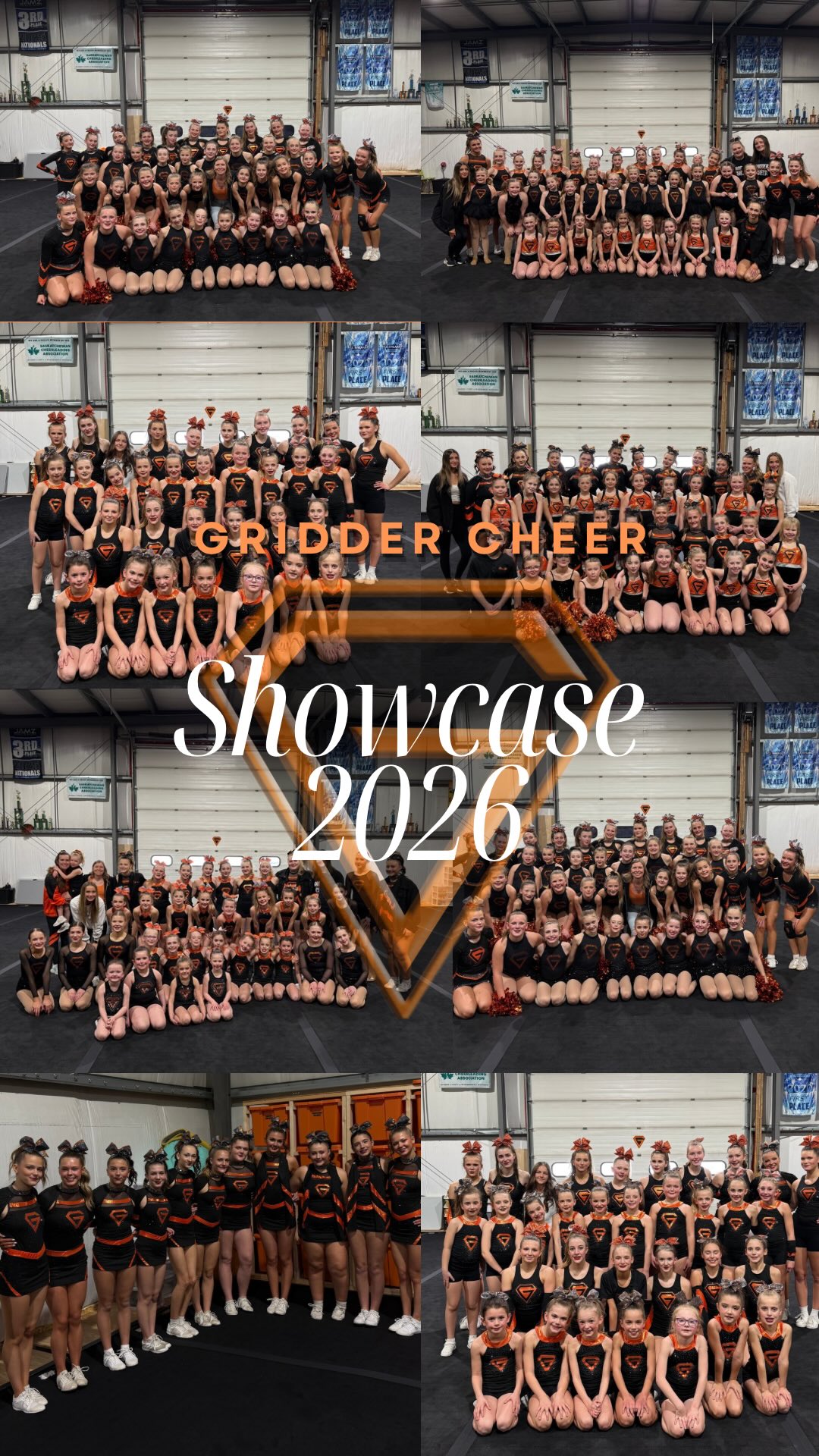 Another incredible weekend showing off our competitive teams for our amazing parents!🧡
Next stop: BEST OF THE WEST — T-minus 4 days! Let’s go 📣
#sask#canada#cheer#griddercheer#griddergym