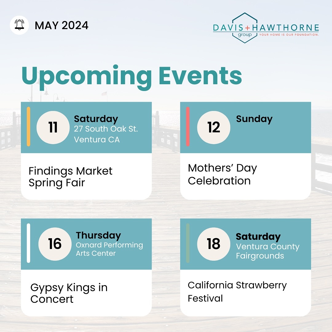 May in Ventura County: Where the sun shines brighter and the events shine even more! From outdoor festivals to flamenco music, this month is packed with excitement. โ๏ธ๐
โ
Personally, we're excited for the California Strawberry Festival! ๐ How about you? comment down below which event are you most looking forward to? โฌ
โ
#VenturaCounty #MayEvents #SoMuchToDo #VenturaCounty #HousingUpdates #Community #Events #Ventura #california #yp #viral #reels #homepage #timeline #explore #instadaily #realestateagent #local #events #news #trends #updates #Socal #housing #housing #realestate #UpdatesGalore #may