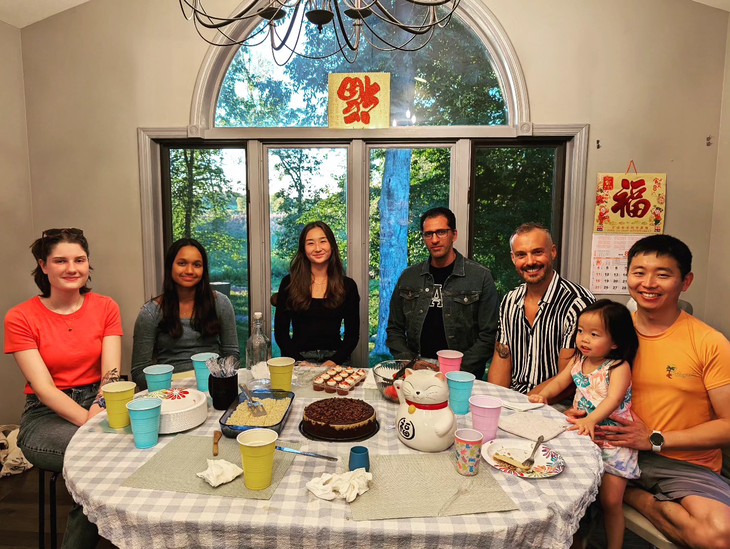 Our high school students, Kyra and Ishani, head back to school today. Thanks for a great summer