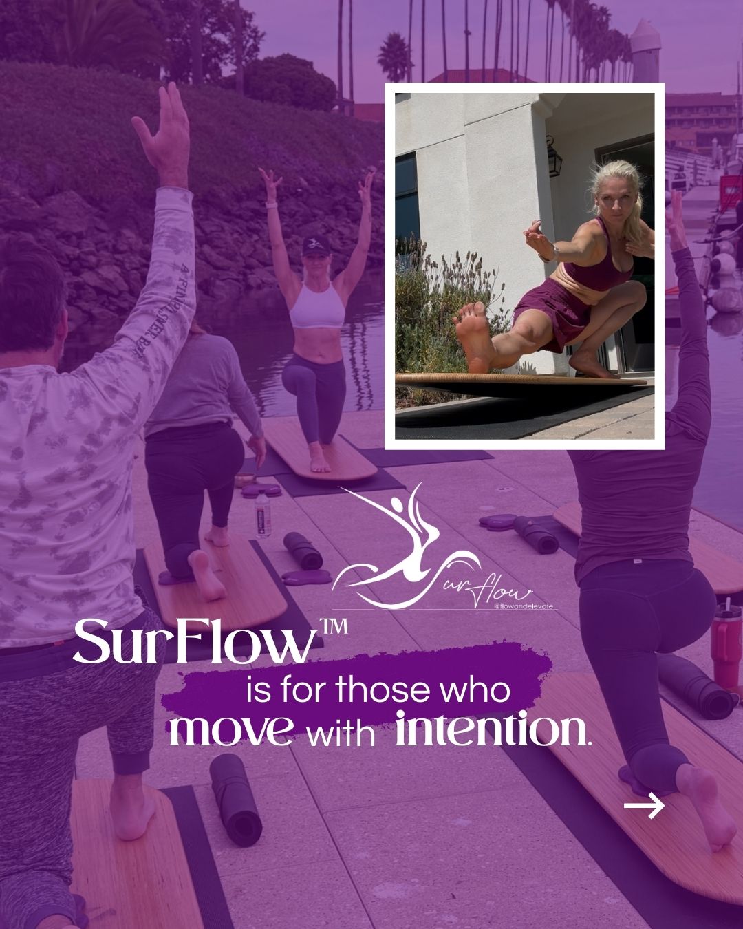 SurFlow™ is a return to presence.
A refined, embodied experience for those who value depth, awareness, and intentional movement. Not a workout.
A way of moving with consciousness.
#SurFlow #EmbodiedFlow #ConsciousMovement #RefinedMovement #EmbodiedAwareness #MindBodyConnection #MoveWithIntention #YogaEducation #WellnessRetreat #LuxuryWellness