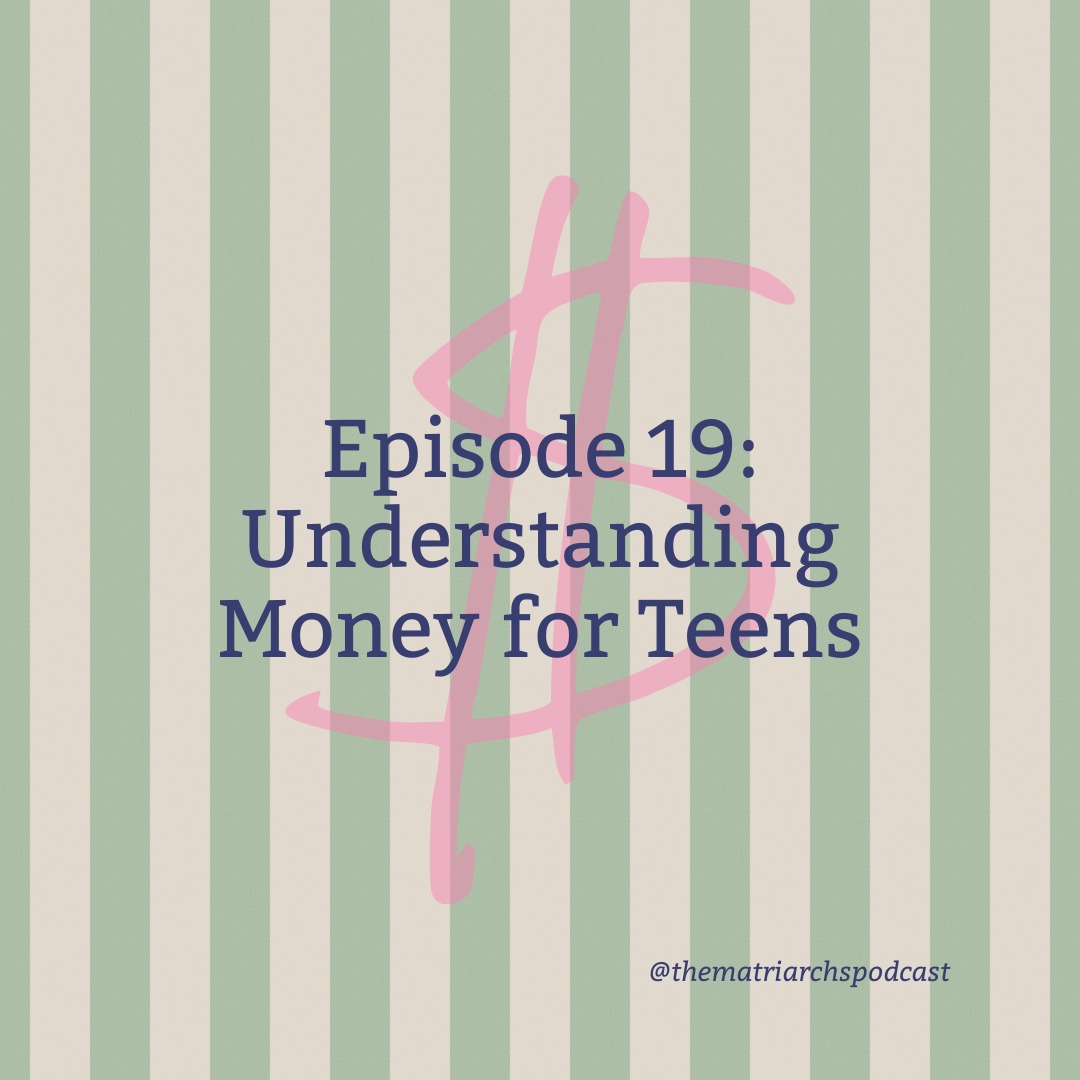 Episode 19: Understanding Money
Money isn't scary.
Money isn't "for later."
Money is a TOOL...and the sooner you understand it, the more FREEDOM you have.
In this episode, we're breaking down:
What money really is
How your mindset affects your bank account
Simple habits every teen & young woman should know
Because confidence with money = confidence in life.
Listen now wherever you get your podcasts.
#TheMatriarchs #UnderstandingMoney #MoneyMindset #FinancialConfidence #FinancialLiteracy #TeenGirlTalk #LifeSkills
