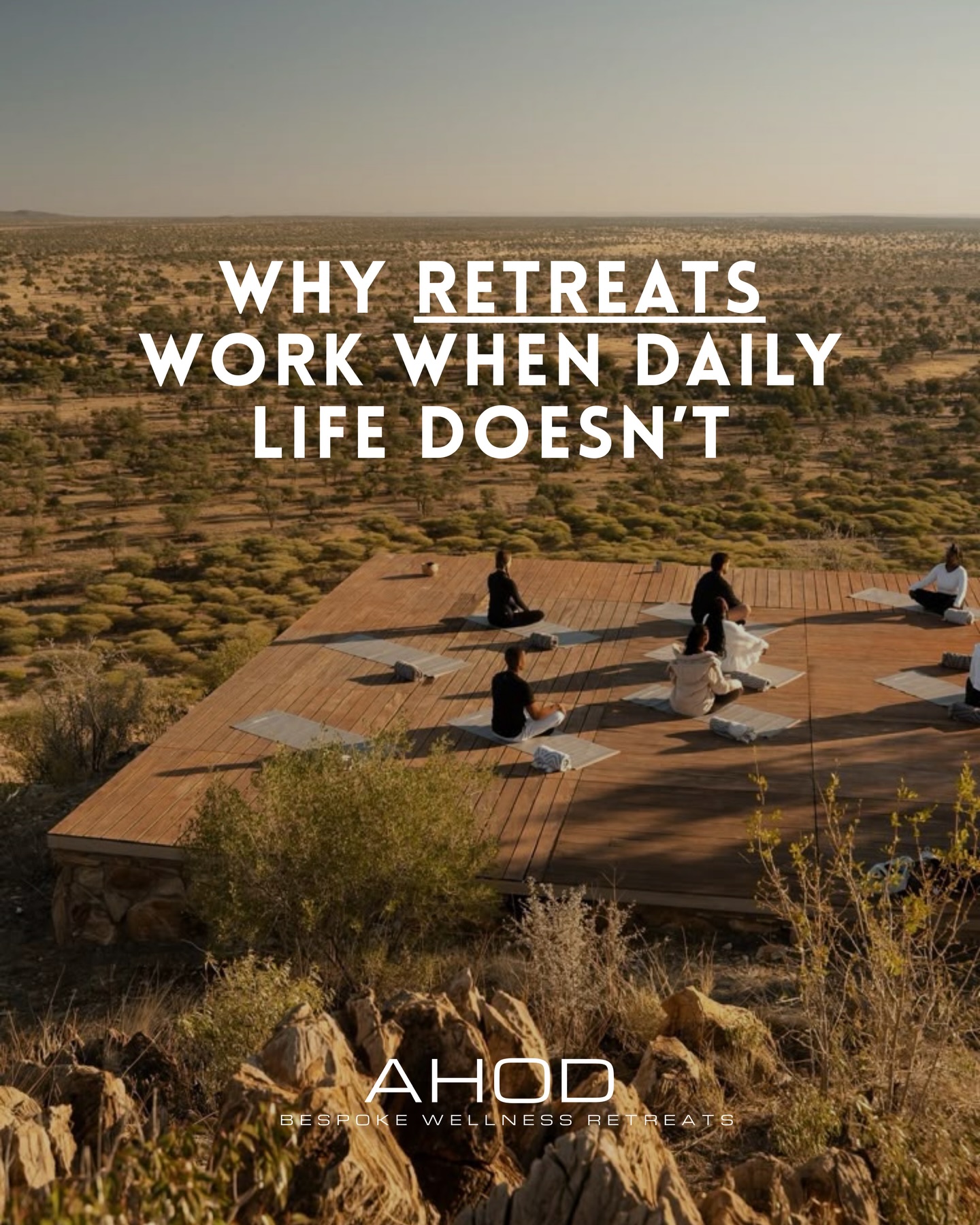 Retreats don’t work because of the location, the practices, or the schedule alone.
They work because they create space.
Space away from stimulation.
Space away from expectations.
Space for the nervous system to settle and for things to land in a different way.
Often, clarity doesn’t come from doing more.
It comes when there’s finally enough room to listen.
This is the quality of space we care about creating.
Quietly, intentionally, and without force.
#retreatspace #innerwork #nervoussystemregulation #slowliving #presence