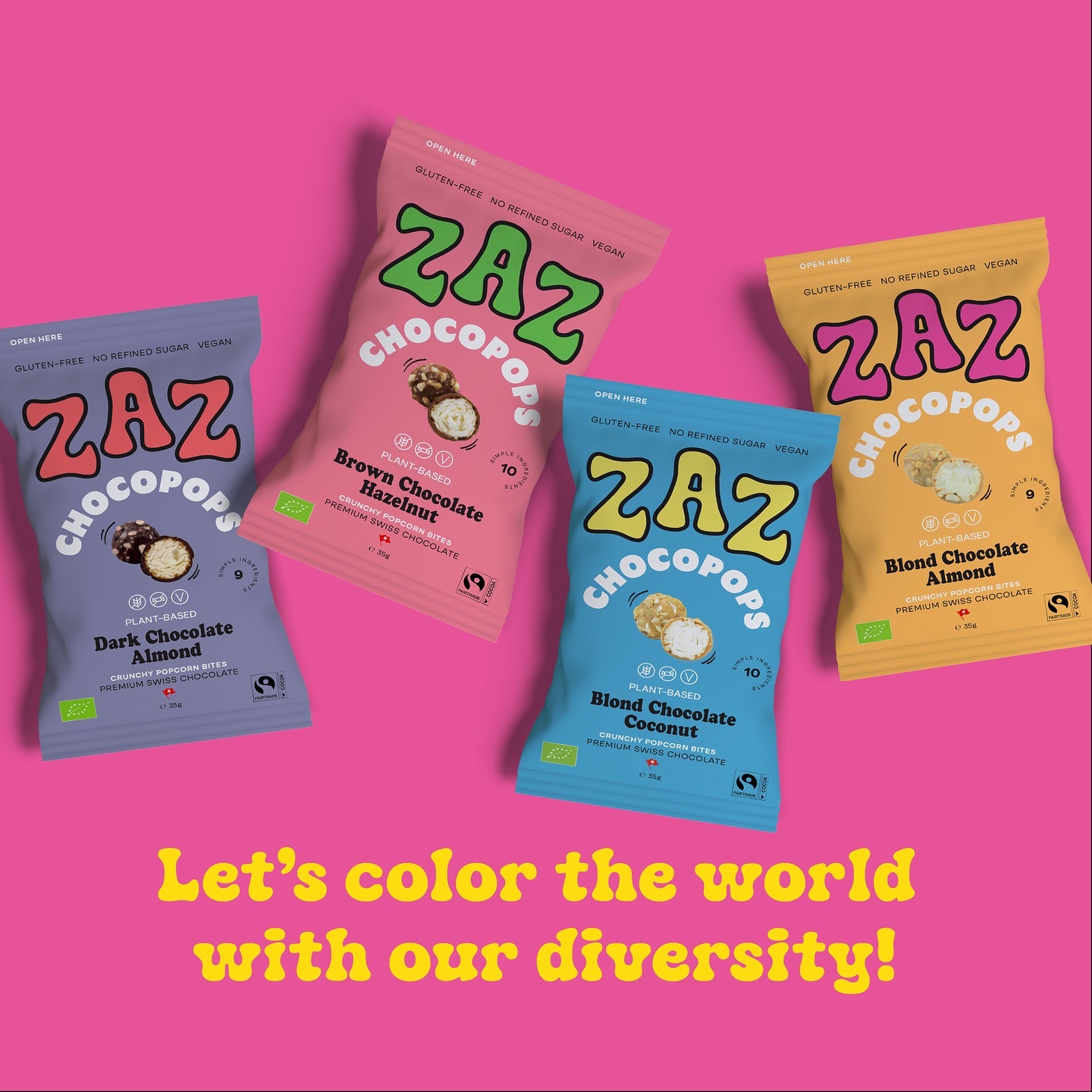 On #InternationalToleranceDay, we celebrate the beauty of differences with ZAZ Snack. Each package is a flavor journey, bringing together cultures and tastes. 🌍❤️ Join us in celebrating
#Tolerance #Diversity #ZAZSnacks #NoGuiltCrunch #Community