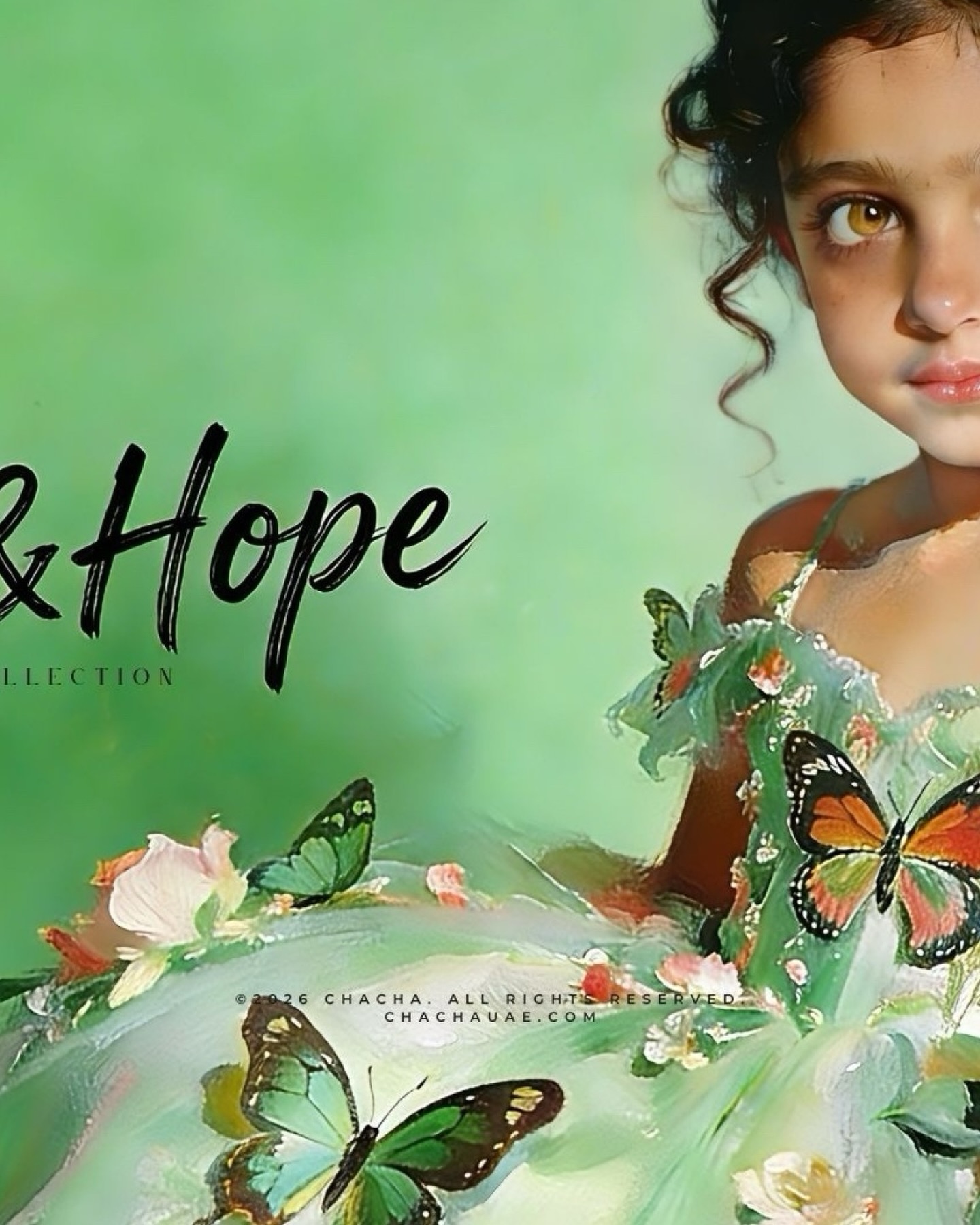 Spring always arrives quietly.
Not because the world is perfect,
but because life insists on continuing.
In times of uncertainty,
we choose to create softness.
We choose to believe in light.
This season is our way of saying:
even when the world feels heavy,
childhood should remain gentle,
and hope should still be planted.
الربيع يأتي بهدوء،
ليس لأن العالم كامل،
بل لأن الحياة تُصرّ على الاستمرار.
وفي أوقات عدم اليقين،
نختار اللطف،
ونؤمن بالنور.
هذا الموسم هو طريقتنا في القول:
حتى حين يبدو العالم مثقلاً،
يجب أن تبقى الطفولة رقيقة،
ويظل الأمل مزروعاً في القلوب.
Love&Hope | 2026 Spring Summer Collection
#chachauae