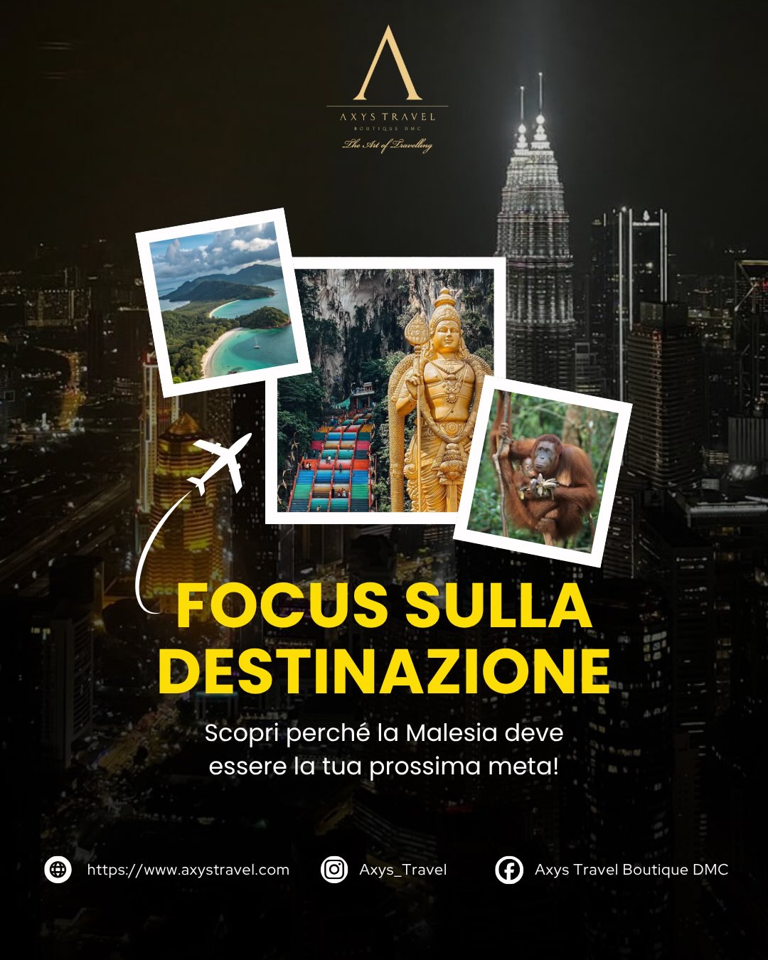 📍 Destinazione Spotlight: Snake Temple (Tempio dei Serpenti)
Un luogo dove il sacro incontra il mistero.
Nel cuore di Penang, il Snake Temple è celebre per le vipere che vivono liberamente all’interno del tempio, rispettate e considerate simbolo di protezione e devozione.
Un’esperienza intensa e fuori dal comune, che racconta la spiritualità più autentica della Malesia.
🐍✨
#DestinazioneSpotlight #SnakeTemple #axystravel #viaggimalesia #malesia🇲🇾