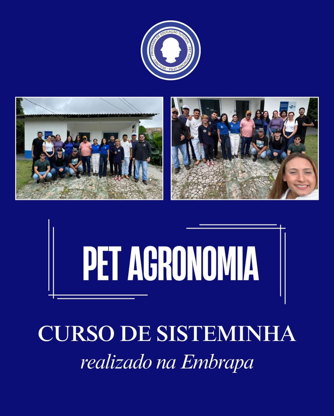 No dia 22 de janeiro, o PET Agronomia participou do curso de Sisteminha, realizado na Embrapa. 🐟🌿
A atividade proporcionou aprendizado prático sobre esse modelo integrado de produção, que alia sustentabilidade, segurança alimentar e geração de renda, especialmente para a agricultura familiar.
Foi um momento de troca de conhecimentos, aproximação com a pesquisa e fortalecimento da formação acadêmica dos petianos. Agradecemos à equipe da Embrapa pela receptividade e pelo compartilhamento de experiências tão enriquecedoras!