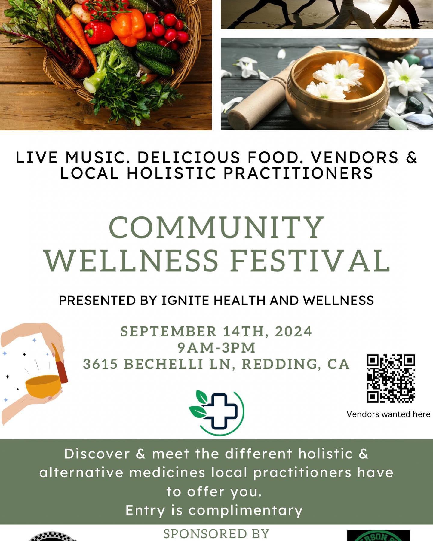 Come out and see us this Saturday at the Community Wellness Festival!!!