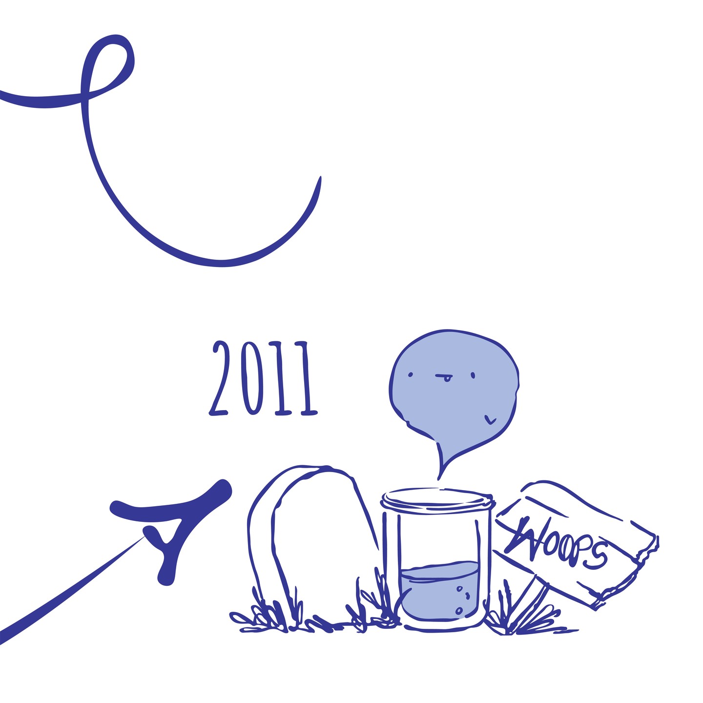 ... The poor gal didn't stand a chance, being our first real sourdough starter.
Note to self: Don't suddenly change her white flour diet to wheat. It doesn't end well.
R.I.P. little one...