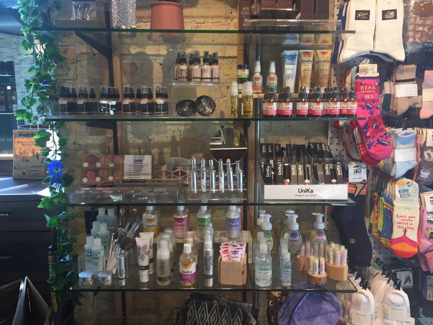 Just restocked our shelves at The Forks Trading Co. Thank you Vanessa, Rachel and Bety! It looks great!