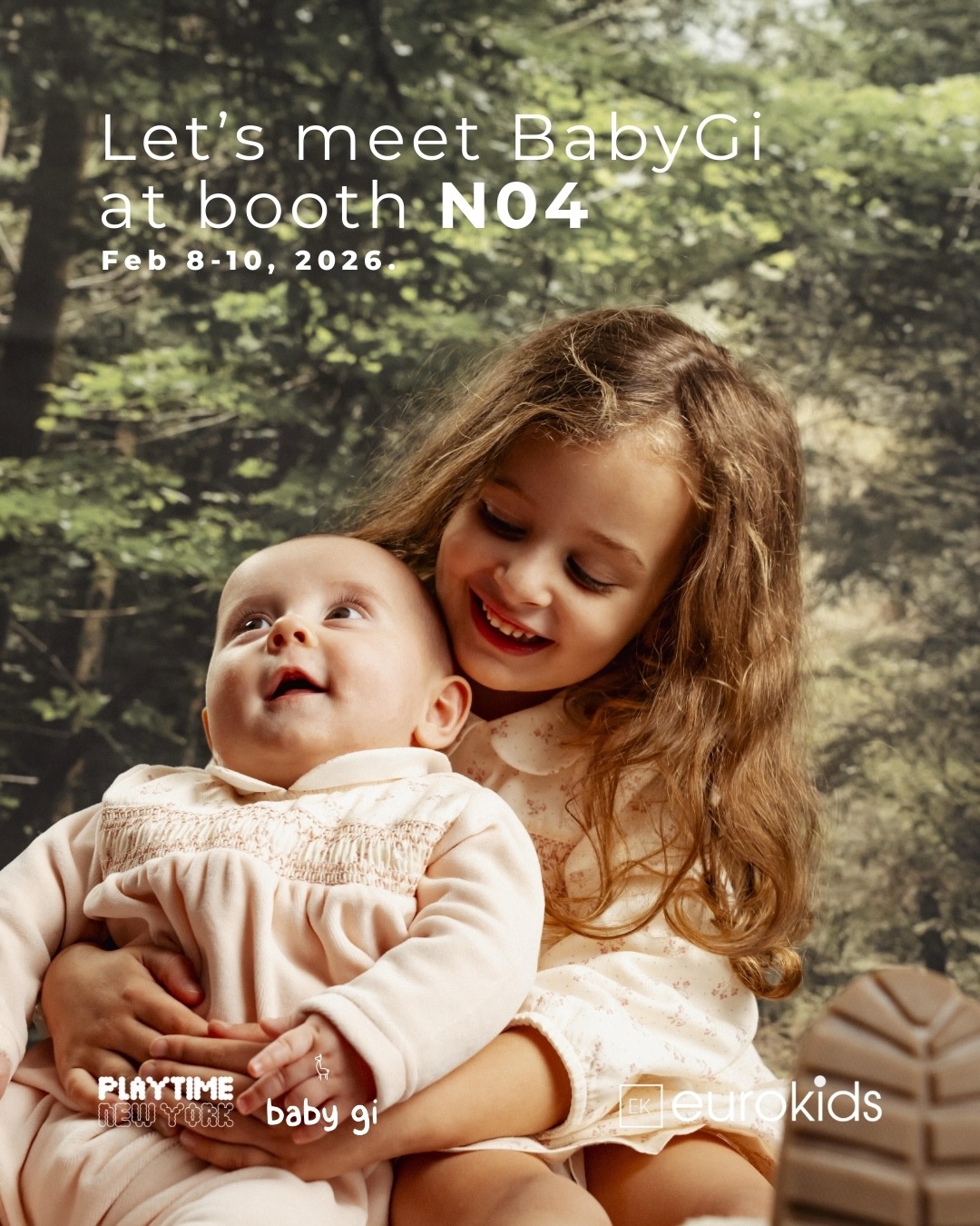 🎪 PLAYTIME NEW YORK — BABYGI
📍 Playtime New York ✨
🗓️ February 8–10
Joining us again at @iloveplaytime this season:
👶🤍 @babygi_newborn
Soft knits, delicate details, and pieces designed for the very beginning ✨
Come discover the FW26 collection with us at Metropolitan Pavilion.
#eurokids #playtimeny #babygi #popup #fw26
