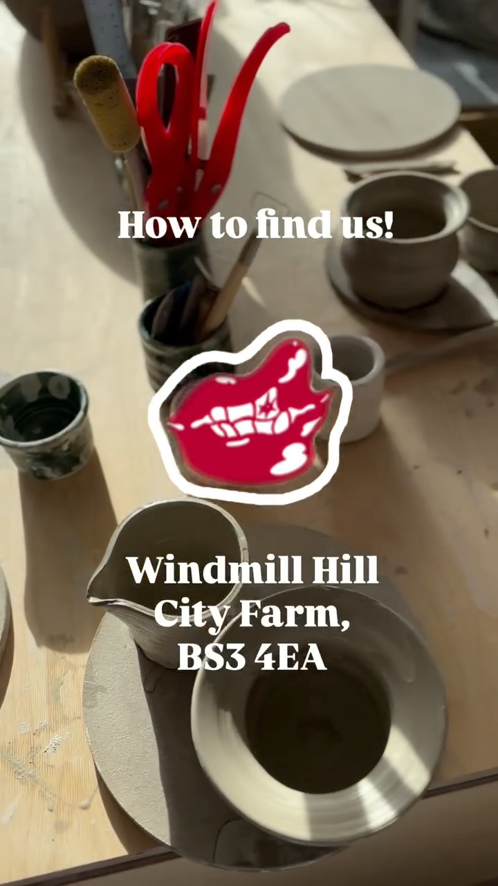 ✨how to find us and our gorgeous studio based in @windmill_hill_city_farm BS3 4EA✨
✨join us in our cozy Bristol studio for some clay fun including throwing classes, hand building workshops and a weekly Clay Club✨
✨find out more on our website pottymouthworkshop.com✨
✨COLLECTION HOURS Mondays & Fridays 4pm-8pm✨
#potteryworkshop #studiotour #potterystudio #bristoluk #ceramics #clay