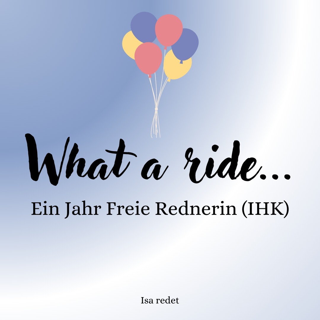 Heute vor einem Jahr habe ich die IHK Prüfung zur Freien Rednerin absolviert und bestanden. 🎉 "What a ride" fasst es ganz gut zusammen, denn ich habe viel erleben dürfen, viele Menschen begleiten können und dank der fundierten Ausbildung bei @freie_redner habe ich mich immer sicher gefühlt. Ich freue mich auf mehr, schon bald geht es weiter. Also, anschnallen, Rückenlehne aufrecht stellen, nächster Stop: Zeremonien! (höhö) 😊
#freierednerin #freierredner #freiezeremonie #wedding #love #hochzeit #inspo #weddinginspo #freietrauung #braut #bräutigam #verlobt #engaged #brautstrauß #weddingdress #loveislove #darmstadt #hessen #heirateninhessen #isaredet