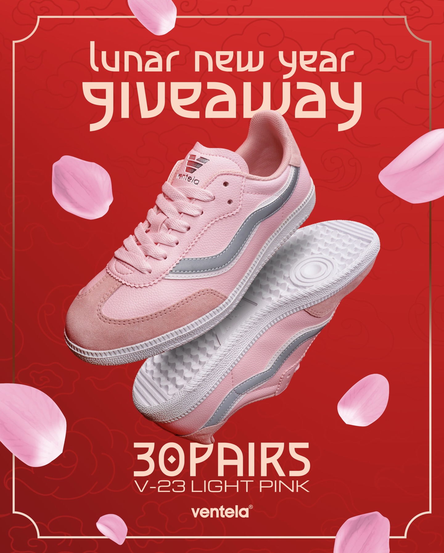 POV: kamu lagi scroll IG pas menjelang Imlek, terus kepikiran…
“Kayaknya tahun ini butuh sesuatu yang baru deh”
And yes, Ventela datang dengan “Lunar New Year Giveaway!”
Angpao berupa 30 pairs Ventela V-23 Pastel Series varian warna Light Pink siap dibagiin ke 30 orang beruntung 🧧💖
Soft pink, clean look, auto masuk wishlist sih ini.
Buruan cek detail cara ikutannya di slide 2!
Periode giveaway : 06–11 Februari 2026
Pengumuman pemenang : 11 Februari 2026 jam 12.00 WIB di story @ventelashoes
Let’s start your Lunar luck!
#LunarNewYearGiveaway