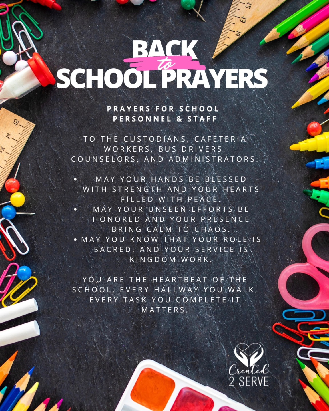Prayers for School Staff 💕
#BackToSchool
#PrayerWarrior
#FaithOverFear
#StudentGoals
#GodsPlan
#SpeakLife
#BlessedAndGrateful
#AcademicSeason
#MentalHealthMatters
#PositiveAffirmations
#NewSchoolYear
#ConfidenceIsKey
#ChristianMotivation
#ReelInspiration
#TrendingNow