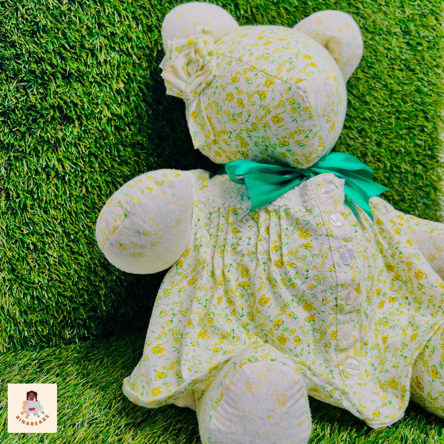 Sometimes when we just pause for a moment, the small tangible material things we keep, save, collect, and/or preserved, carry more meaning, memory, and history than we realized.
This BinaBear made from grandma Brenda’s nightgown carries more than just fabric and stuffing.
It carries Erin’s decision to love differently in her family. Leading with thought and intention.
It carries the memory of a grandmother and a mother.
It serves as a bridge from one generation to the next.
And it dares to soften what feels hard and rough.
Healing doesn’t always occur through words. Sometimes it looks like putting on your loved one’s clothes. Sometimes it’s continuous prayers. And/Or sometimes it occurs through small actions rooted in thought, love, and care which inevitably threads one human to another.
Sometimes for BinaBears…healing looks just like this 🧸❤️✨
Thank you @erinmarie.me for your vulnerability and sharing a piece of you that I never knew was a part of your story! This was truly a special BinaBear for me to create🥹
#memorybears #BinaBears #legacyoflove #familykeepsake madewithlove