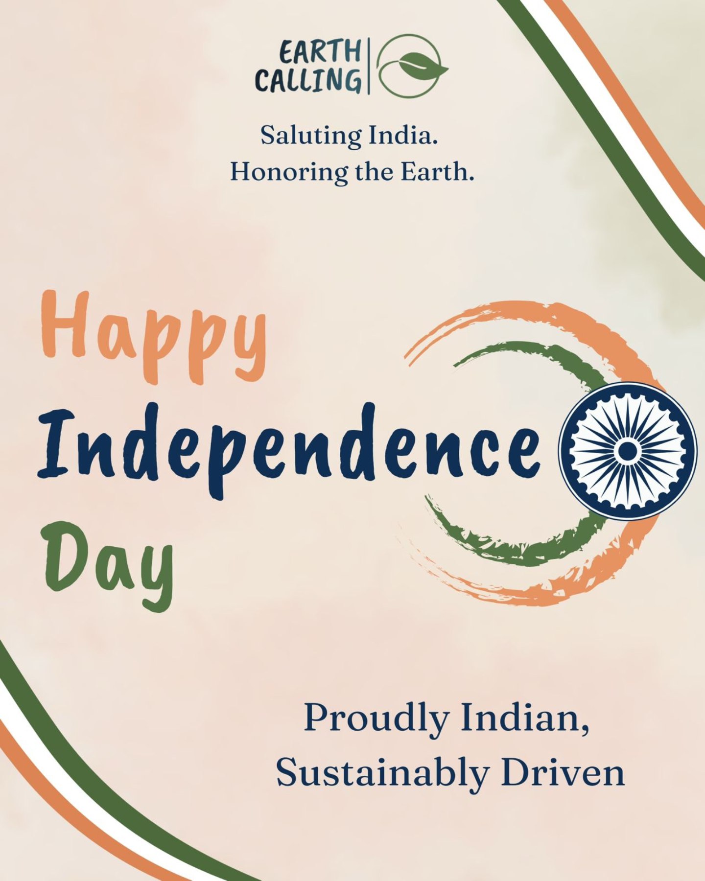 Happy Independence Day🇮🇳 from Earth Calling!🌿
#independenceday #sustainableliving