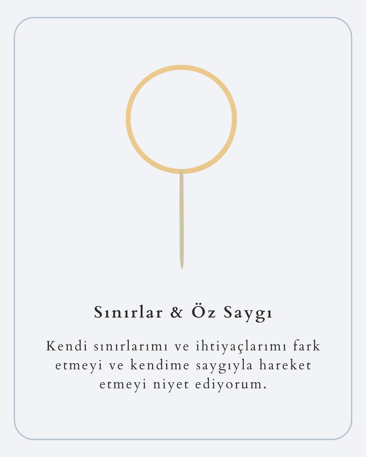 Kendi sınırlarımı ve ihtiyaçlarımı fark etmeyi ve kendime saygıyla hareket etmeyi niyet ediyorum.
Bu niyet, otomatik “evet” deme eğilimlerini kırmana yardımcı olur. Gün boyunca nerede durman gerektiğini ve neyi kabul edip etmeyeceğini fark edersin. Kendine saygı, başkalarıyla sağlıklı ilişkiler kurmanı kolaylaştırır. Sınırlarını bilmek, gereksiz enerji kayıplarını engeller. Böylece hem zihinsel hem duygusal olarak dengede kalırsın.
.
.
.
.
.
.
.
.
#yoga #yogalife #yogainspiration #mindfulness #meditation selflove spirituality intention intentionalliving affirmations dailyintention positivevibes energyhealing manifestation raiseyourvibration highvibes mindbodysoul minimalart minimaldesign aestheticfeed calmingaesthetic softaesthetic zenvibes yogaegzersizi meditasyon farkındalık enerjiçalışması niyet niyetkartı ruhsalgelisim denge huzur