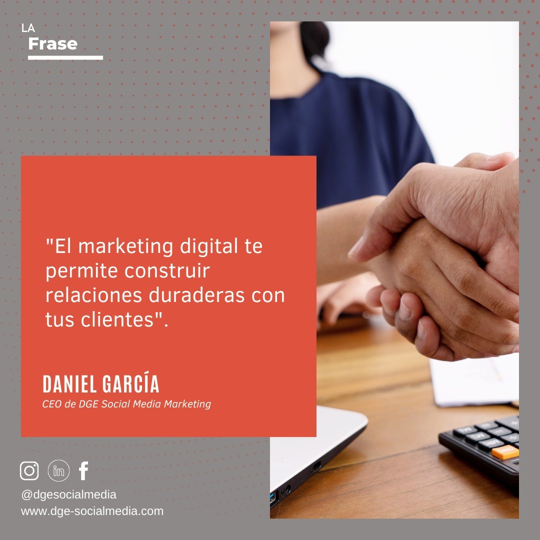 Construye relaciones duraderas con tus clientes gracias al marketing digital. Fomenta la fidelidad y el compromiso. #socialmedia #marketingdigital #redessociales #peru
