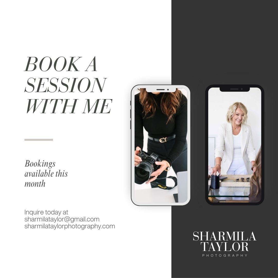 BOOK A SESSION WITH ME
Bookings available this month.
February is filling fast, and I have limited availability for personal branding sessions.
If you’ve been waiting for the right time to invest in your brand imagery, this is it.
Each session includes:
Professional hair and makeup styling
Strategic planning consultation
Curated wardrobe guidance
Premium gallery of images for your marketing
These aren’t just photos. They’re the visual foundation your business needs to compete, convert, and grow.
Ready to get on the calendar?
Link in bio or email: sharmilataylor@gmail.com
Photo of: @tracey_paulson - Interior Designer