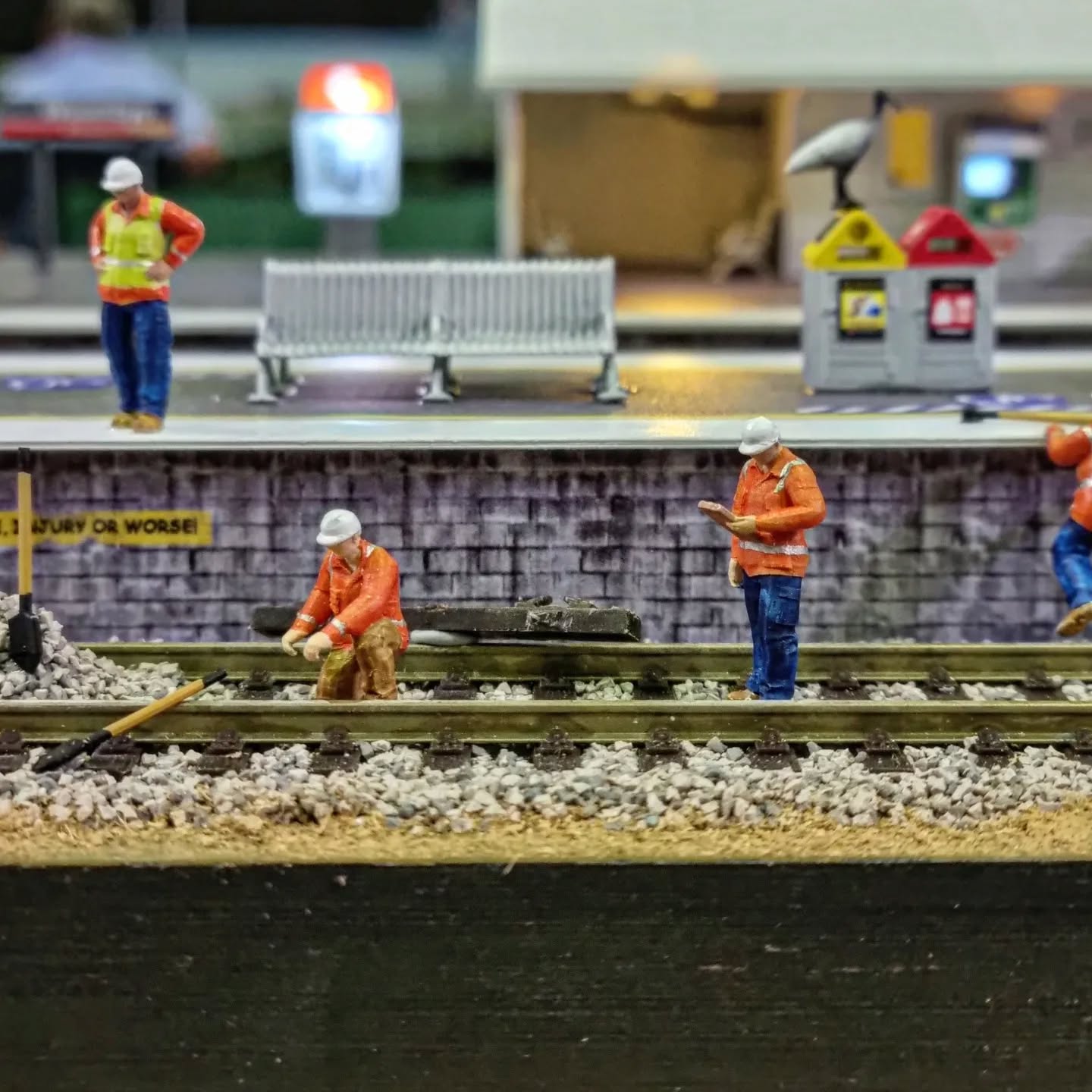 Phew what a blast doing the @bnemodeltrainshow on the weekend! We have just had today off the office job to catch up on emails, send orders and reflect on the amazing conversations we had at the show! We will be catching our breath over the next couple of days before getting to work on our NScale products as well as more figures and animals!
Thanks to everyone who gave us such wonderful feedback and who purchased from us... our cheeks hurt from smiling 😄