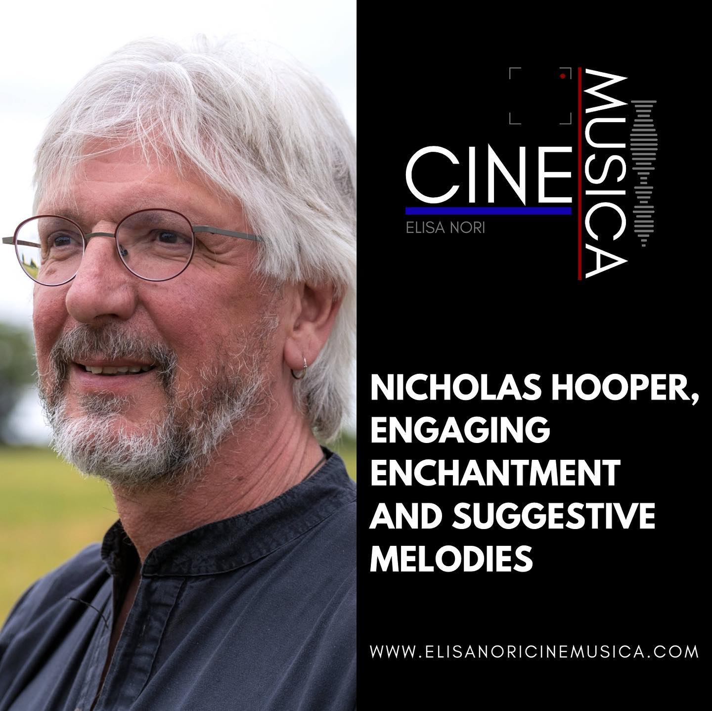 🖊Article: NICHOLAS HOOPER, ENGAGING ENCHANTMENT AND SUGGESTIVE MELODIES 🎬🎞🎥🎧🎼🎹Interview with: @nicholashooperofficial #cinemalover #cinema #musica #film #movies #music #musicforfilm #composer #cinema #journalism #journalist #blog #bloggers #articles #writer #writerlife #writersofinstagram #musiccomposer #musiccomposition #composizionemusicale #musicista #screenwriter #cinemusica #site #scrivere #professional #writersofinstagram #musicproducer #composerlife #harrypotter #england #nicholashooper