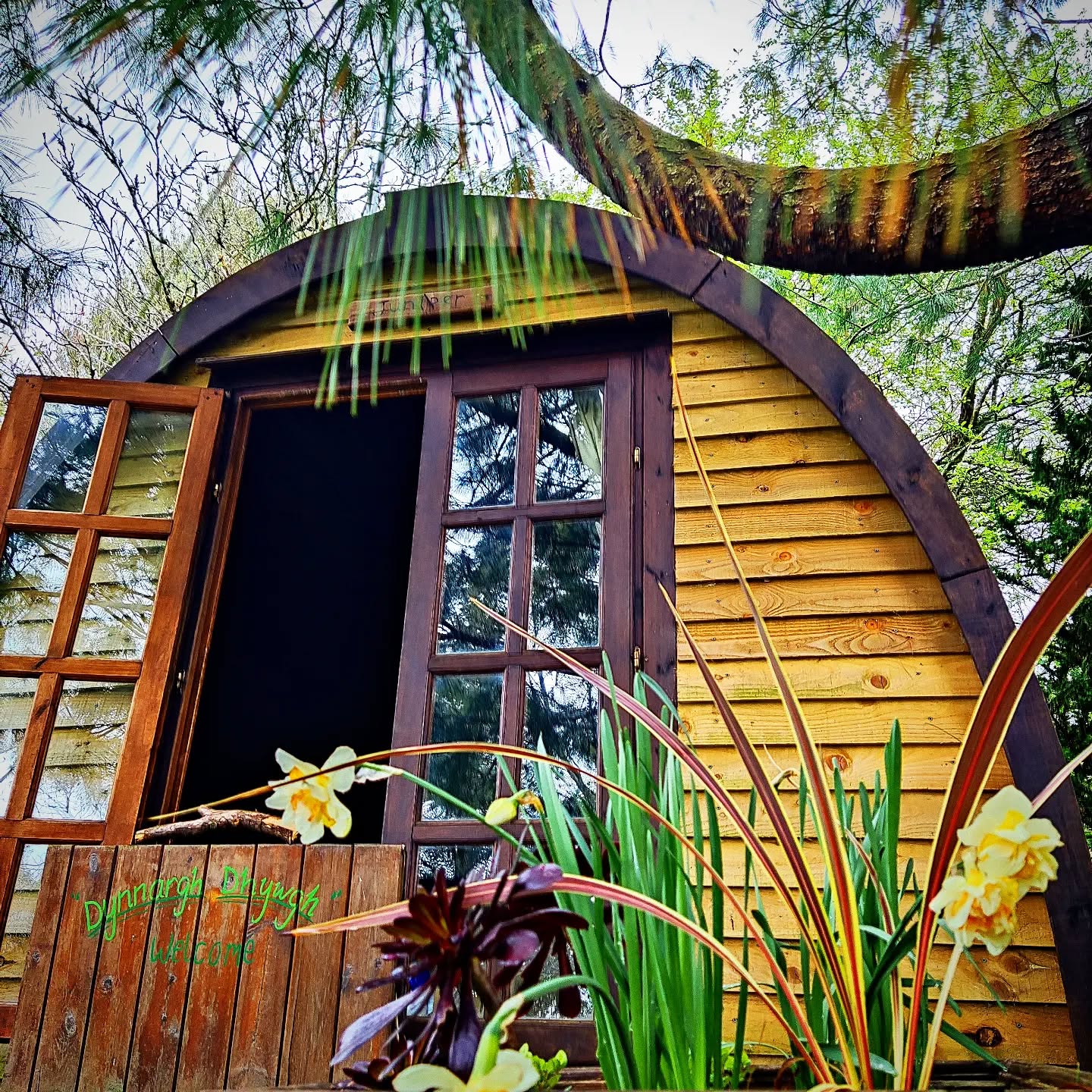Fancy trying out Glamping? The Glamorous camping holiday where all you need to do is turn up... Sound like your sort of trip? 💚 Join us for your Cornish getaway
Here is Juniper, our cosy pod, nestled under the Pine 🌲
Inside you have a comfy King-size bed with electric blanket, towels, cooking and crockery, dining space with table and chairs, games and Cornish herbal tea 🍵
Outside you have the firepit, bench seating, gas cooking stove, fresh water tap, cool box, cooking space 🔥
Shared Eco wash cabin with separate toilet called Rose 🌹 shower called Willow and Kitchenette for washing up and under cover cooking 🌱
We also have an onsite Finnish Barrel Sauna and The Greenhouse Spa which you can book in for your hot and cold therapy experience and spa treatments 🌟
Dan and I look forward to welcoming you soon to nurture yourself in nature 🌿
#glamping #beinnature #therapy #takeatrip #camping #glamorous #treatments #pod #cornwall #getaway #replenish #recharge #comfort #firepit #builtbyus #tgsr #nurtureinnature #plantlife #thegreenhousesparetreat