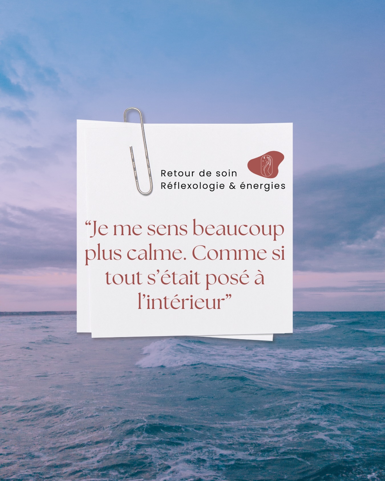 💬 « Je me sens beaucoup plus calme. Comme si tout s’était posé à l’intérieur. »
Parfois, ce n’est pas spectaculaire.
C’est juste… plus calme.
Moins de bruit dans la tête.
Moins de tensions dans le corps.
La réflexologie agit souvent comme ça :
- elle invite le système nerveux à ralentir,
- à sortir de l’alerte permanente,
- et à revenir à quelque chose de plus juste.
Tout bénef’ 🤩
_______________________________
✨ Réflexologie & énergies
🦶 Soins de réflexologie plantaire
👐 Soin énergétique
🌈 Réveillez votre énergie intérieure, retrouvez un l’équilibre émotionnel & découvrez le pouvoir d’auto-guérison
🌿 Créatrice de soins doux & thérapeutiques, 100% personnalisés pour soulager les tensions, libérer l’esprit et promouvoir un bien-être global
📆 Réservez votre parenthèse de bien-être
https://www.carolinestouls-reflexologue-nantes.fr/decouverte-reflexologie
#reflexologieplantaire #reflexologienantes #bienetre