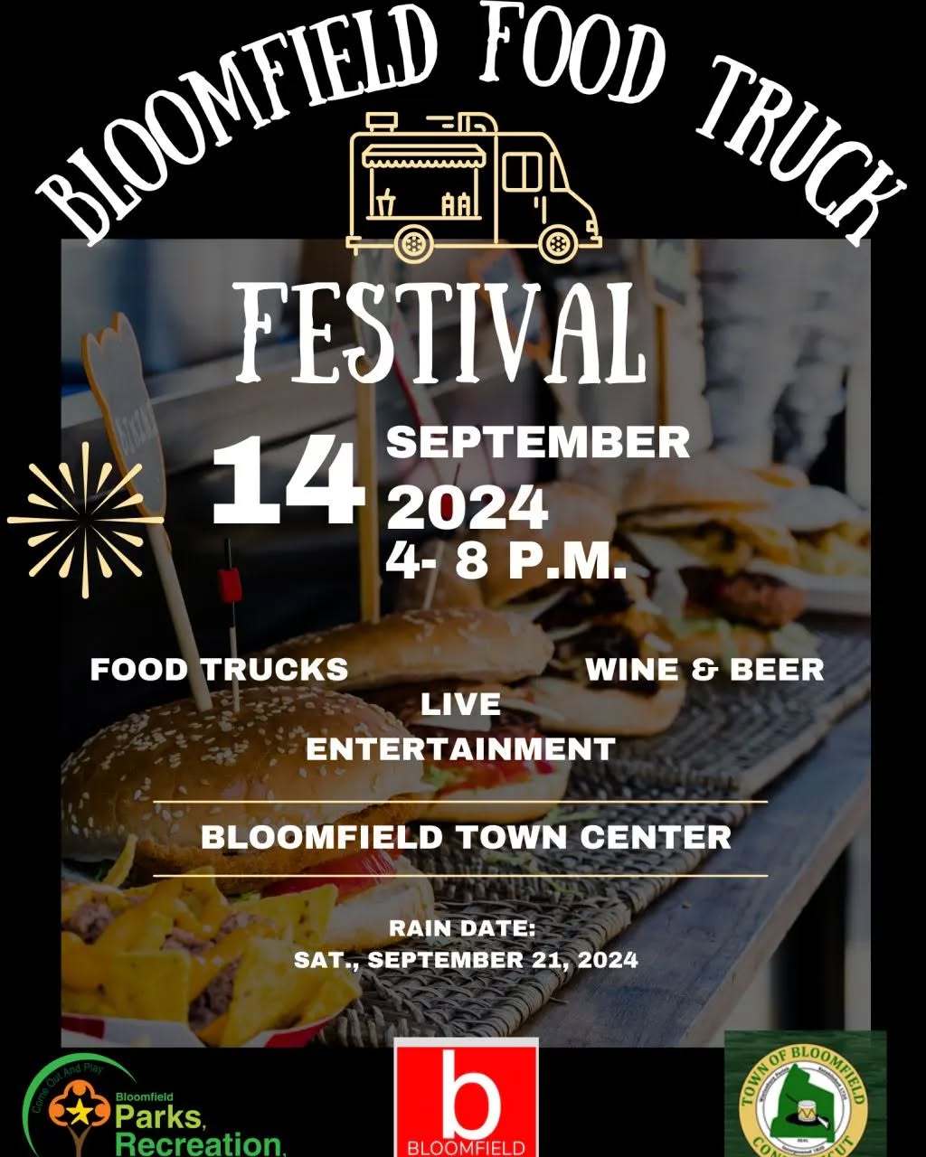 Celebrating the end of the summer at the Bloomfield, CT Food Truck Festival.
Looking for #thingstodoinconnecticut come check us out This Saturday Sept. 14
#localvendors #food #funforall