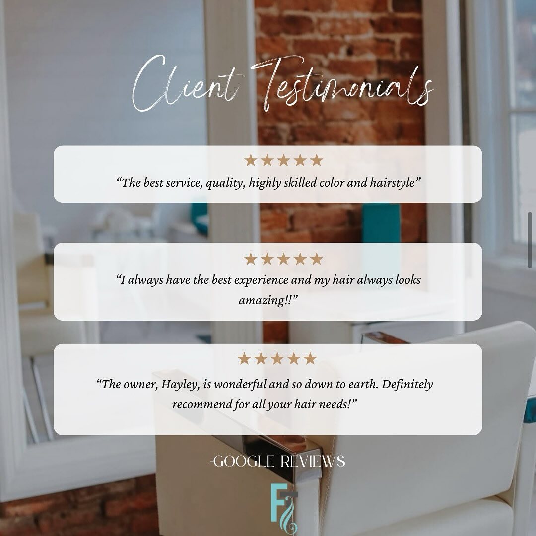 Client Testimonials! We love serving you!✨
Heather is booking new clients! Make your fall appointments now!
•
•
•
#newburyportma #hairsalon #frenchtwist #masalons #clientlove