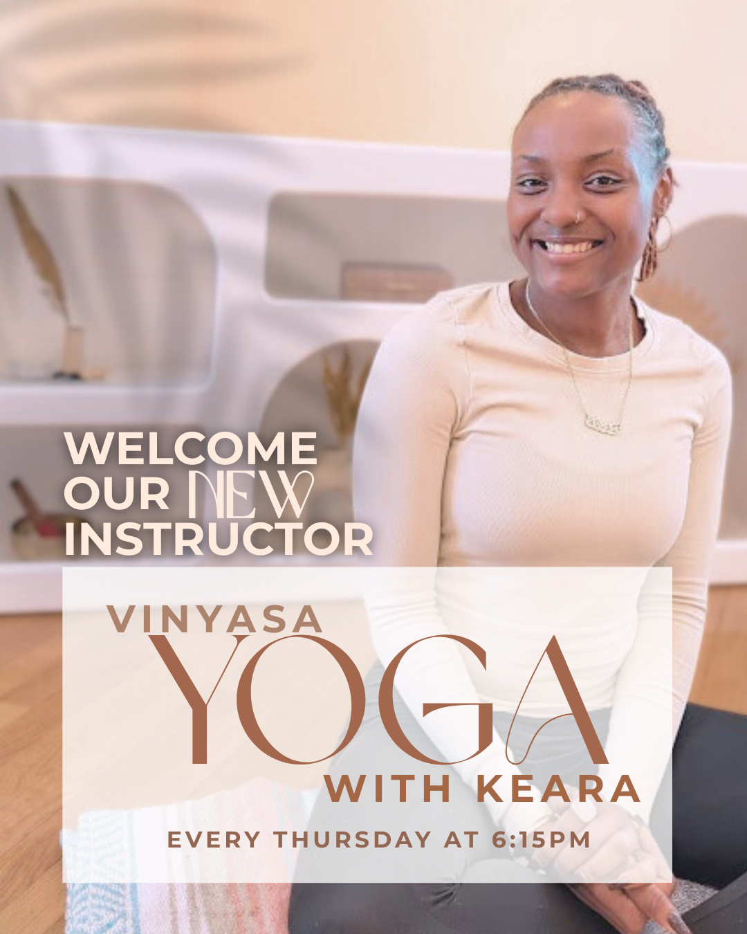 ✨ Meet Keara — our newest yoga instructor ✨
We’re so happy to welcome Keara into our Space Spa family 🤍
Keara is a Vinyasa / Power yoga teacher who creates a calm, supportive space to slow down, breathe deeply, and reconnect with yourself. Her classes blend mindful movement with intentional breath, offering gentle guidance and thoughtful options so every body feels welcome.
No forcing. No pushing. Just moving with awareness and care.
Her greatest intention?
That you leave feeling more relaxed, more at ease — carrying something meaningful from your practice into the rest of your life.
You can practice with Keara — and explore all the ways we move and breathe together — here at Space Spa.
Whether you’re craving movement, softness, or a full nervous system exhale… there’s space for you here.
🔗 Sign up at thespacespa.com/classes
—or—
💬 Comment “YOGA” and we’ll send you the booking link
We can’t wait for you to move, breathe, and settle in with us ✨