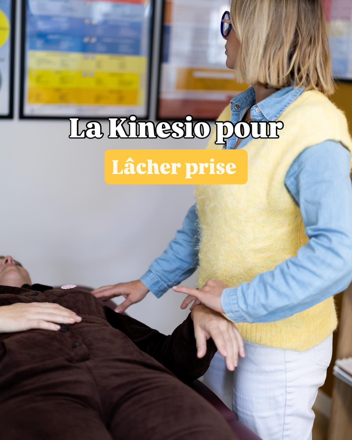 Au cours de la séance, on verbalise un objectif de séance grâce au test musculaire.
Prenons l’exemple du « Lâcher prise », expression bien souvent associée au méridien du gros intestin ☯️
Je vérifie le muscle associé : le tenseur du fascia lata. Puis également le méridien du gros intestin.
On échange au niveau de tes troubles digestifs, notamment la façon dont tu « laches prise » (tu l’auras compris, en Kinesio, on parle beaucoup de caca pipi… c’est un peu la base 😀).
Le Kinesio vient agir sur la structure, les émotions, le mental et les méridiens 🫴🏻💓 pour retrouver équilibre et vitalité.