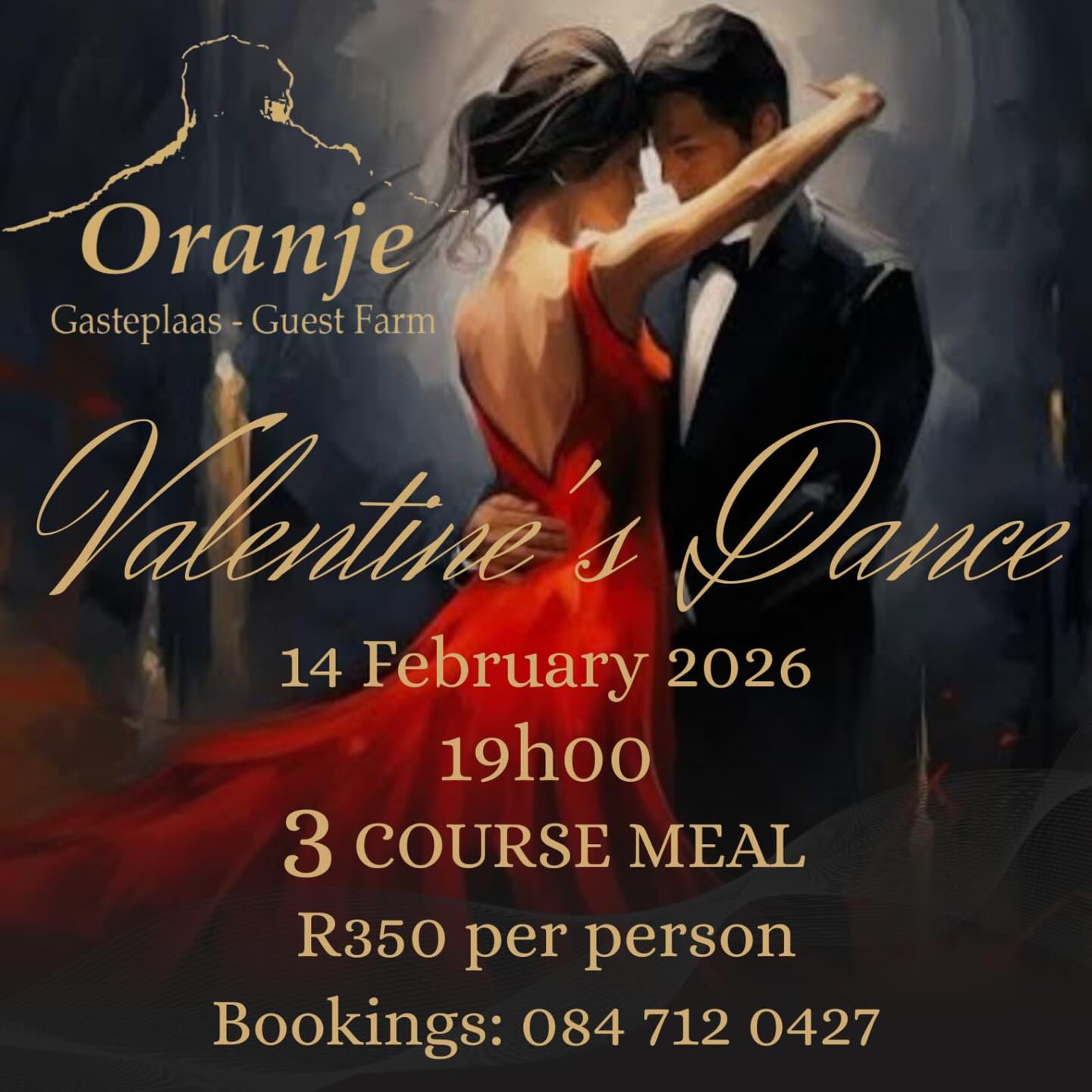 Bring jou liefde vir 'n lekker bederf aand @ Oranje Gasteplaas