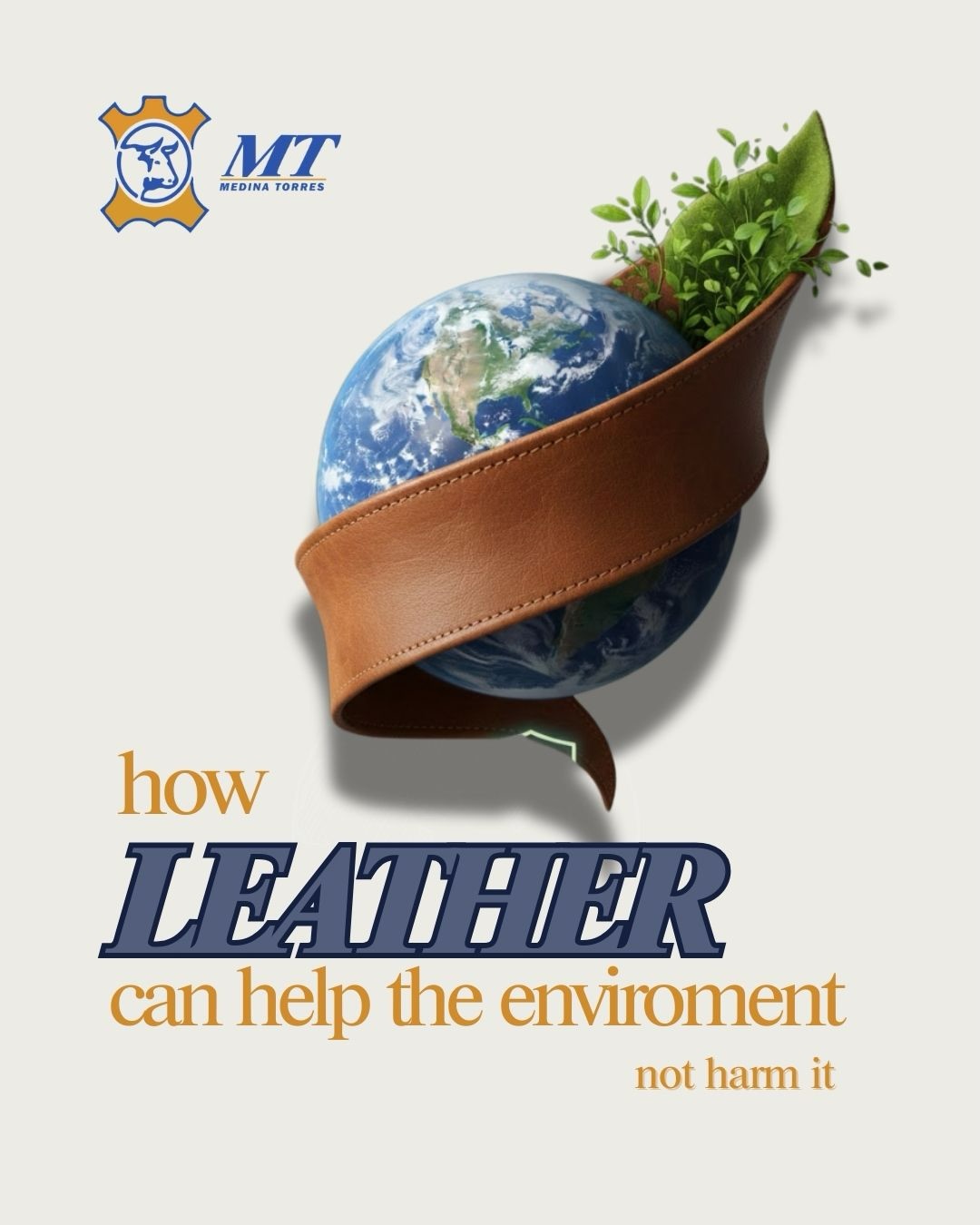 Think leather is bad for the environment? Think again.
Swipe to break the myth. 💥👉🏻