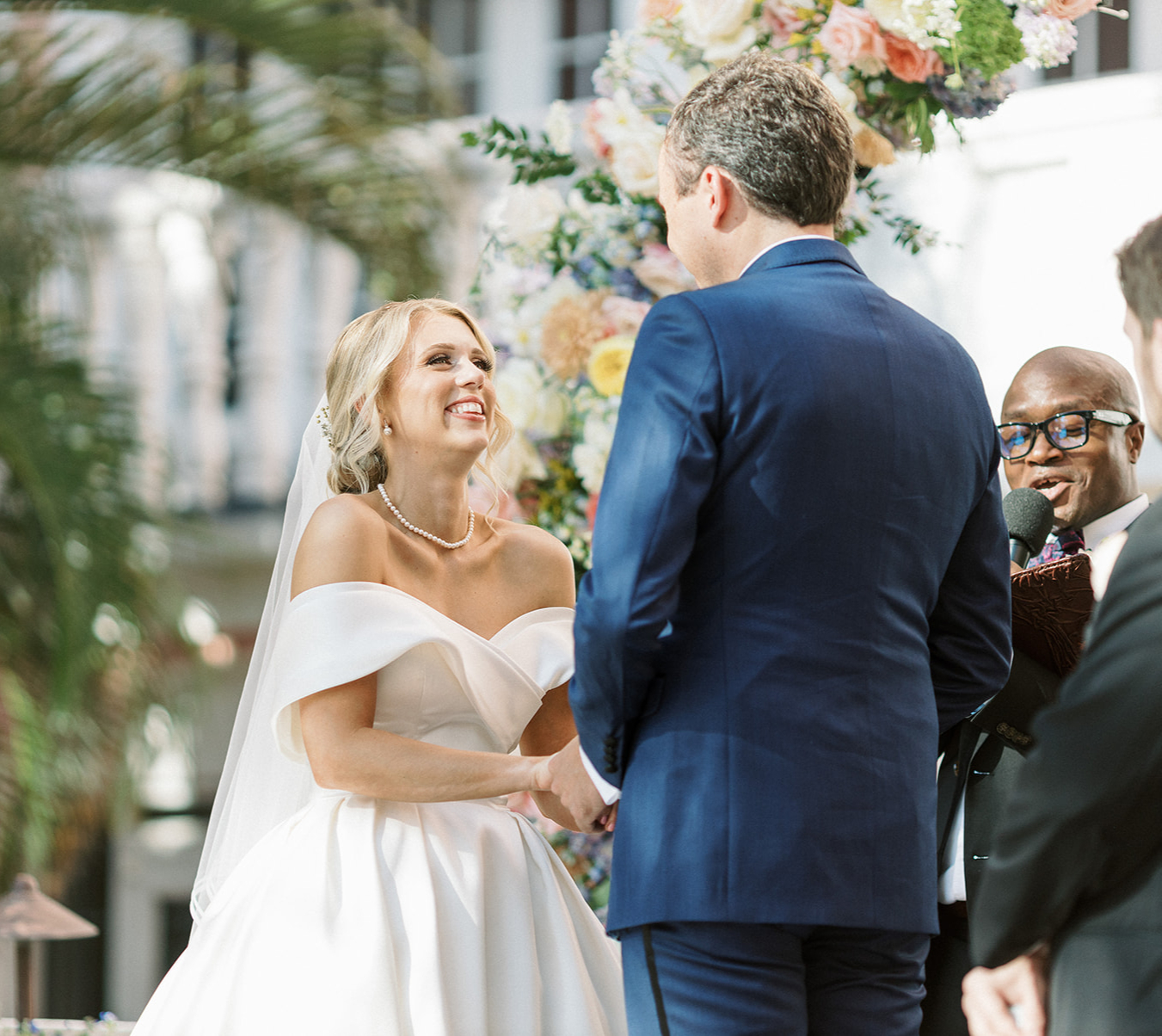 We love digging into the little moments that make your story yours. From how you met. To the first date. To what you've learned about love, yourself and each other while being together. To the proposal story. To today, where you two are bringing your awesomeness together, to be awesome together.
Our vow-writing process starts with a few simple questions that usually extract the story quite perfectly. And we weave the story together, eloquently telling it from both points of view, projecting the love that led to this day.
It's a ceremony that feel honest, elevated, intentional, and unforgettable.
Curious to see how we turn your story into an audible movie, and your ceremony into the best one your guests have ever attended? DM me, or click the link in the bio. Let's create something beautiful together 💌✨
Phot cred: @justindemutiis
#NaplesFL #FloridaWeddings #WeddingVows #LhegendaryWeddings #StPetersburgFL #TampaBayWeddings #OrlandoWeddings #FortMyersWeddings