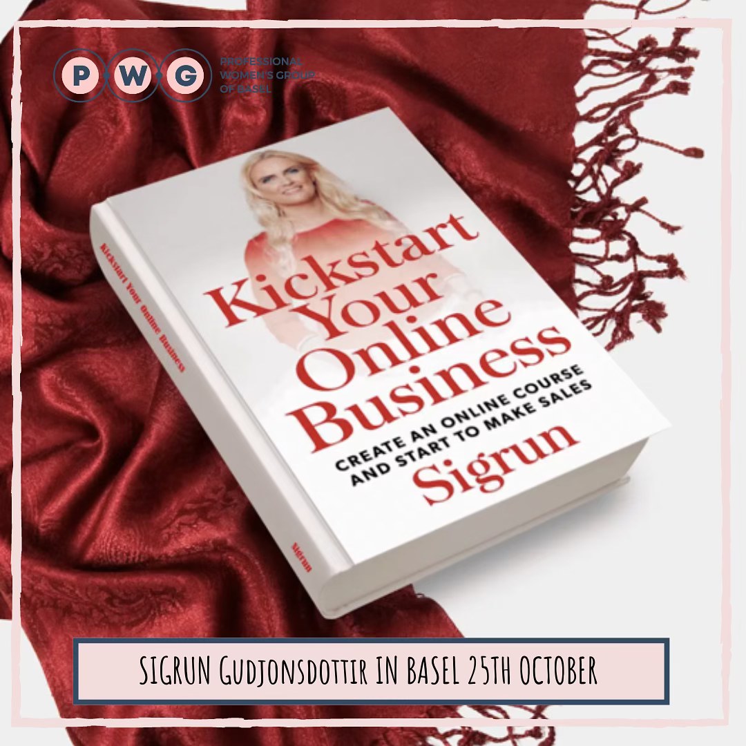Meet the author of: Kickstart Your Online Business
🌟 Create the online course that kicks off your online business and start to make sales 💰
🤩Come and hear from Amazon #1 Bestseller, Sigrun Gudjonsdottir 📖
🏛️The SOMBA Kickstart method has helped thousands of women launch six and seven-figure online businesses by creating online courses. Instead of trading time for money, you could have an online course where you can serve more people at the same time without compromising the quality of your work. 💼
🔑If you’re serious about building an online business that provides for you and your family, then this talk is for you! 🚀
📅 Date: Friday 25th October 2024 | 19:30-22:30
📍 Location: FlexOffice, Barfüsserplatz 3. 4051 Basel
💡 YouTube Video: Everything You Need To Know About SOMBA Kickstart (link: https://youtu.be/ryG4GYh-xmw?si=I-wLchwH95zf694K)
🔔Stay tuned for more updates and don’t miss this opportunity to learn from one of the best in the business! 🔥
#BeInspired #ThinkBig #TakeAction #WomenInBusiness #Entrepreneurship #Leadership #PWGbasel #Onlinebusiness
.
.
.
#pwgbasel #baselconnect #womenrockswitzerland #womenempowerment #womeninbusiness #baselentrepreneurs