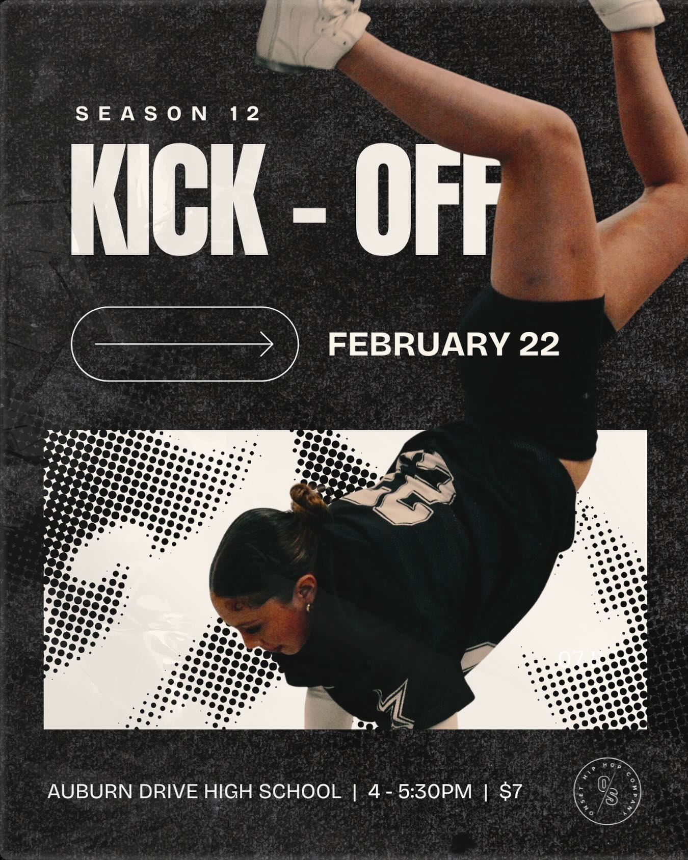 SAVE THE DATE 🔥🔥
Our Season Kick-Off Showcase with @omniadance is coming up February 22 at Auburn Drive High School! Trust us - you don’t want to miss this 🙌
Tickets will be available at the studio starting Thursday, February 5 for $7 in advance and $10 at the door!
Spectator doors open at 3:45pm
Show time is 4:00–5:30pm
📢 Dancers arrive at 2:15pm | Watch your emails for more info!