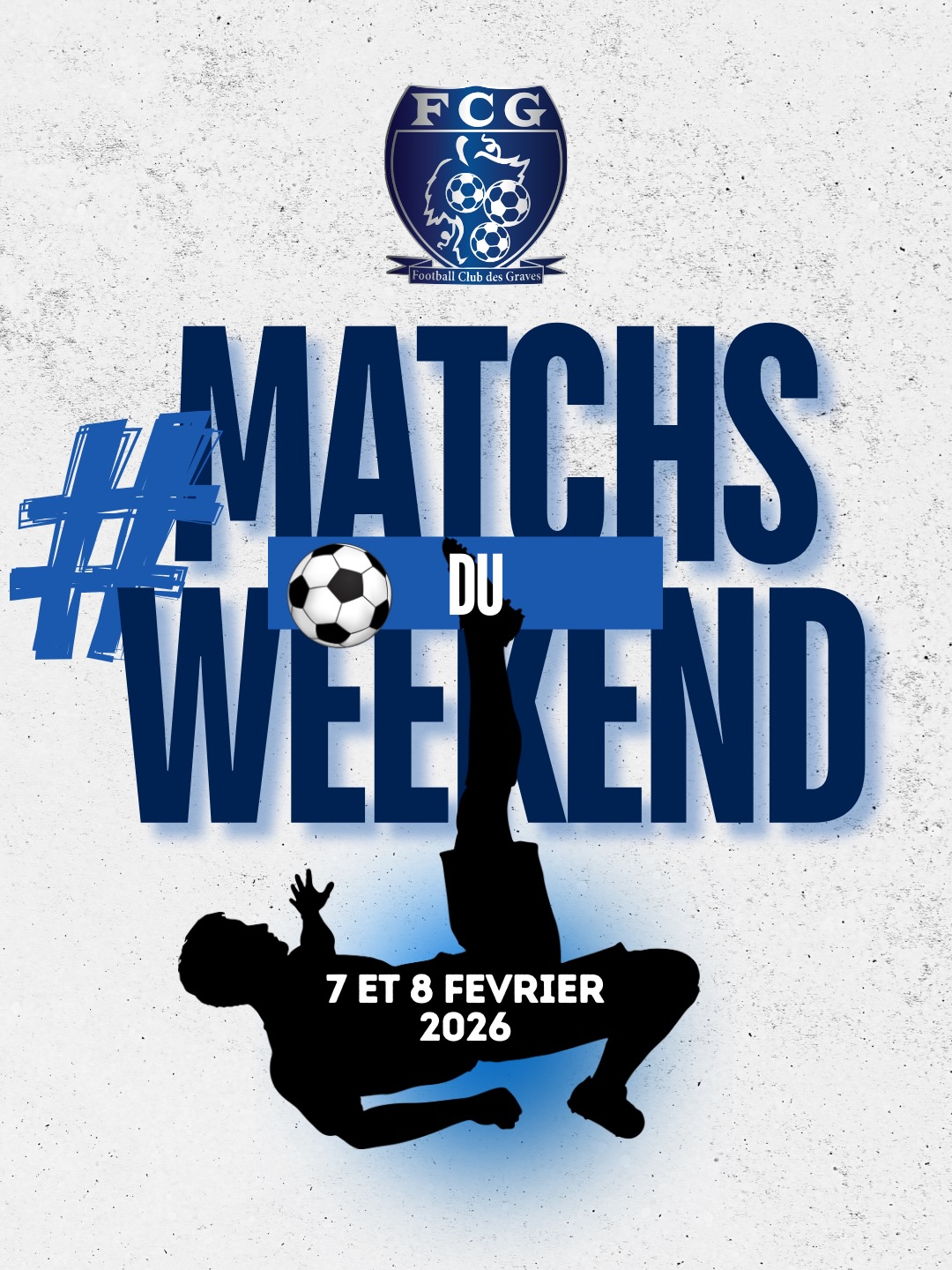 đ”âȘïž đđđđĄđđ đđš đȘđ ! đ”âȘïž
Un week-end 100% football nous attend ! đ„âĄ
đŁ Venez nombreux soutenir nos Ă©quipes sur les terrains ! âœïžđ
đž NâhĂ©sitez pas Ă prendre des photos et Ă nous les transmettre pour quâon puisse mettre en valeur les moments forts du week-end !
đđ€đđđąđ đđąâđąđ đ¶đđąđ, đąđ đžđ đđđđĄ đđ đčđđđđđđ đđ€
#fcgraves #agendafoot #matchday #footballamateur #lfna espritdefamille weekendmatch passionfoot photosclub