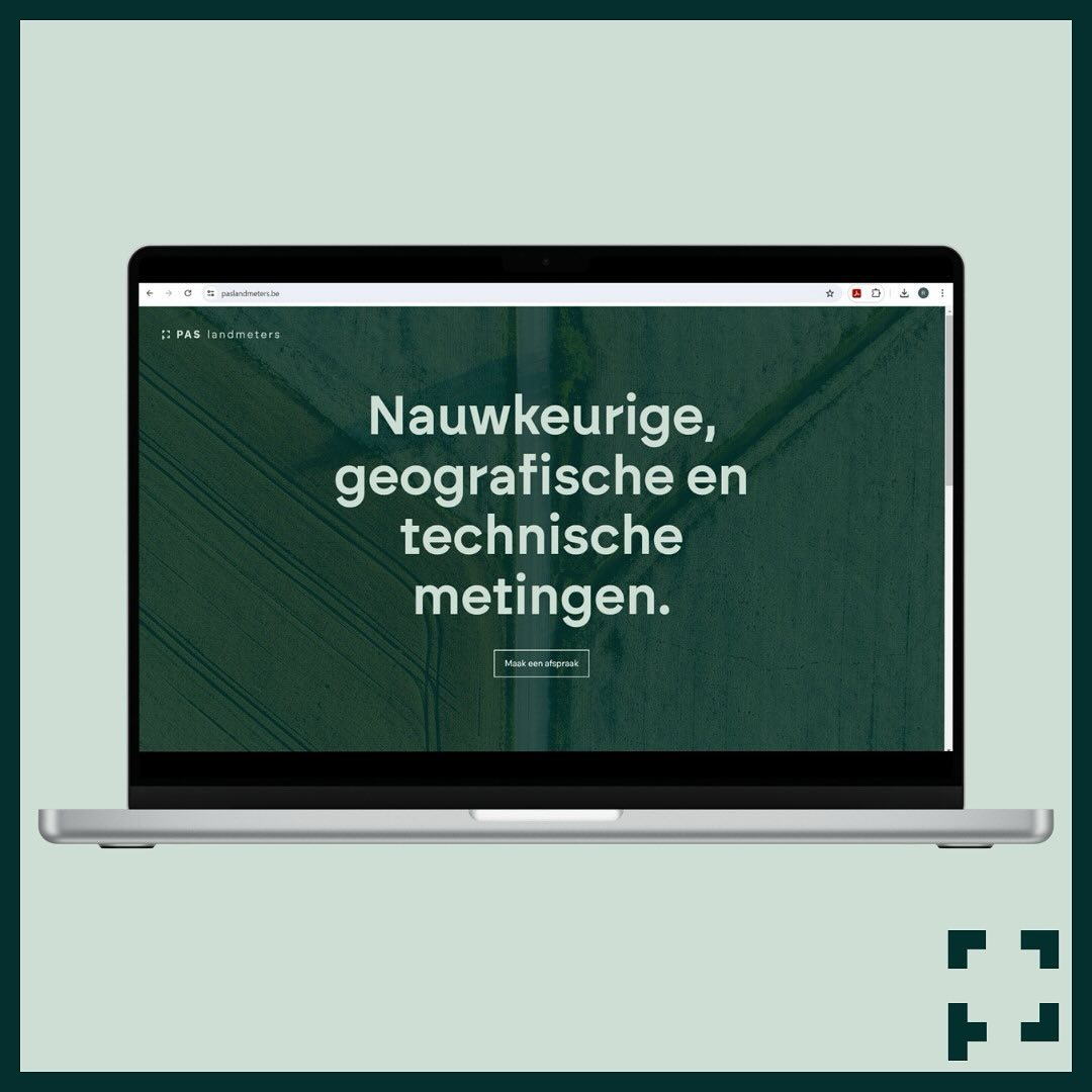 WEBSITE π»
Vanaf nu kan je ons ook online terugvinden op www.paslandmeters.be