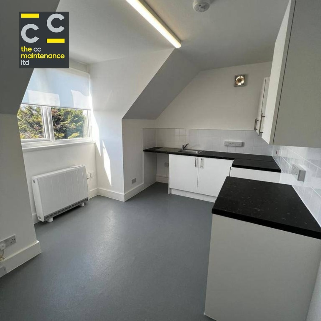 We are proud to present of our latest kitchen transformation.
This wasn't a simple makeover, but a full relocation designed to our client's specifications.
Along with a revamped kitchen, we extended the bathroom, installed new flooring throughout the property, added fresh decorations, a new cylinder and storage heater, and installed new windows and fire doors.
Thanks to our team's hard work and dedication, we've turned this property into a dream home.
Stay tuned for new photos of the completed project including the bathroom and bedrooms.
#Finchley #HomeRenovation #KitchenTransformation #TheCCMaintenance #MaintenanceLondon #BuildingMainenance #BathroomRefurbishment #ProjectSuccess #PlumbingLondon #Plumbing