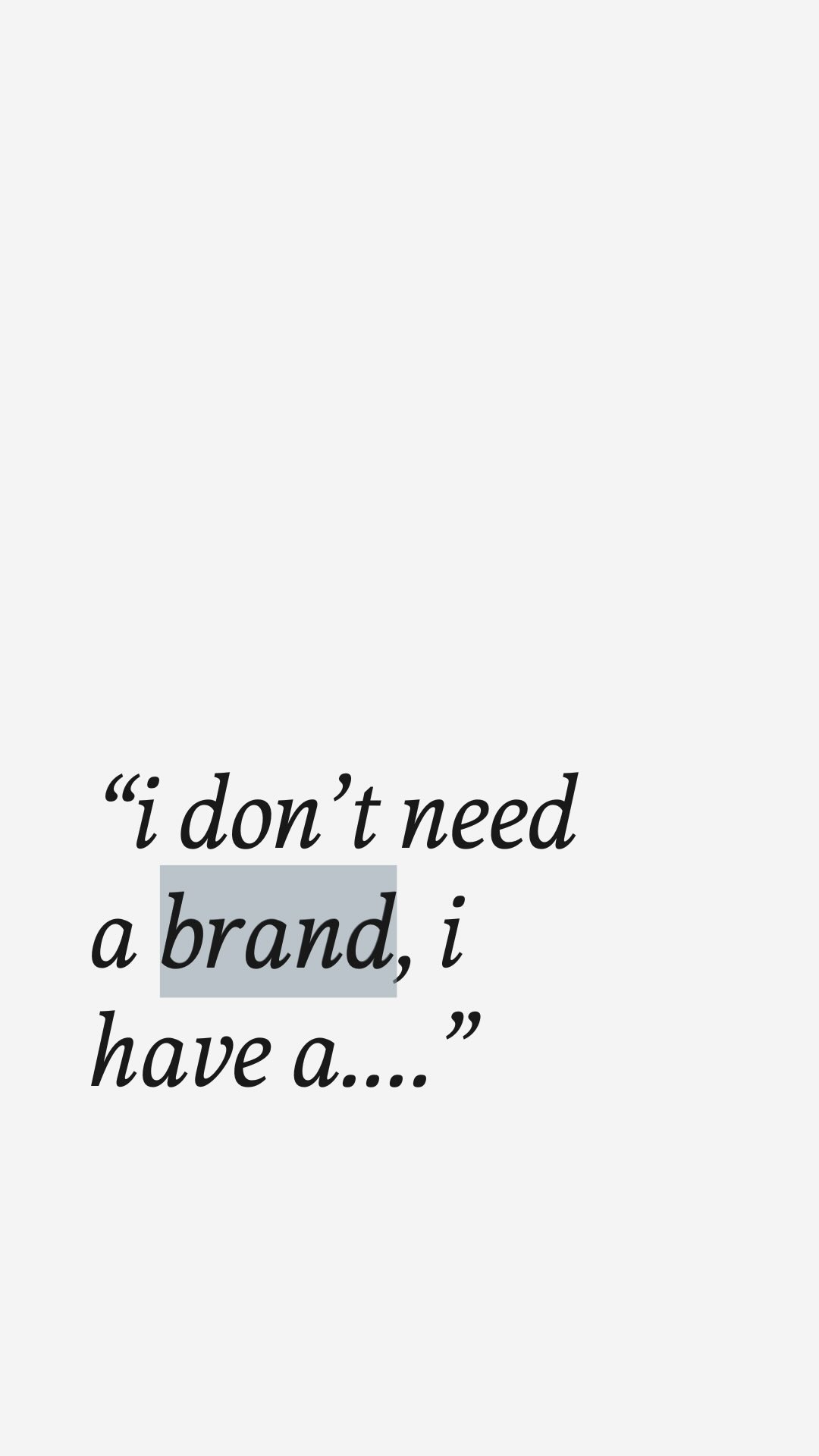 All jokes aside, a growing business reaches a point where a logo simply isn’t enough anymore. What once worked to get you started can’t always support where you’re headed next.
The next level requires intention. Clear positioning. Consistent messaging. A brand that communicates your value before you ever speak and reflects the caliber of work you’re already delivering behind the scenes.
This phase isn’t about scrapping what you built. It’s about refining it, elevating it, and aligning your brand with the business you’ve become.
That’s not starting over. That’s evolving.
#branddesign