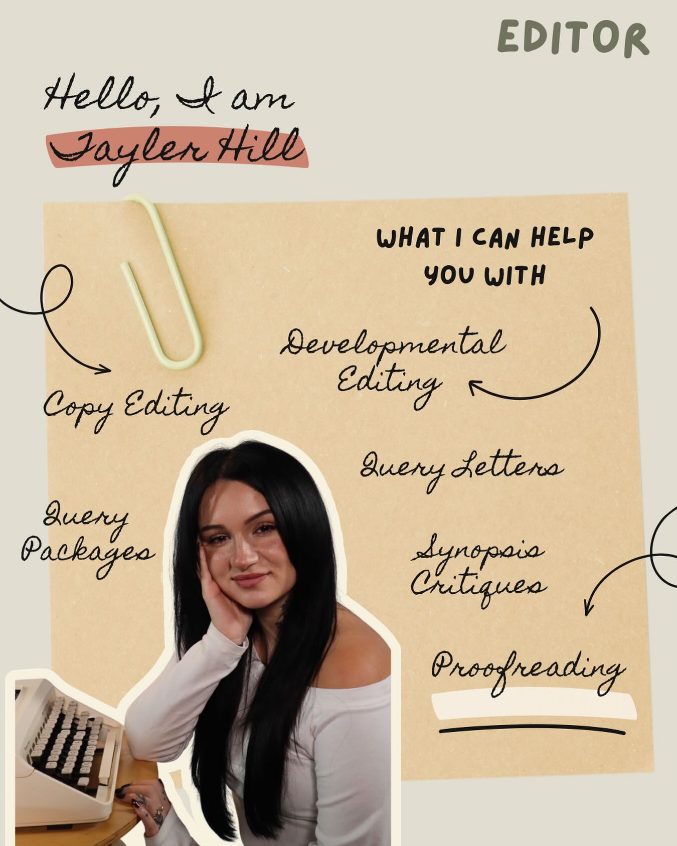 ✨ Editing Services ✨
I help writers strengthen their stories and get submission-ready.
📖 Developmental edits, copyedits & proofreading
✍️ Query letters, synopsis & first pages
💬 Clear in-line comments + honest, actionable feedback
📩 DM me to book or checkout my website, link in bio!
#writingcommunity #amwriting #bookediting #authorlife #writersofinstagram